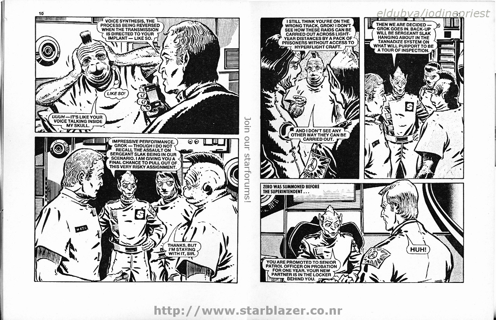 Read online Starblazer comic -  Issue #221 - 7
