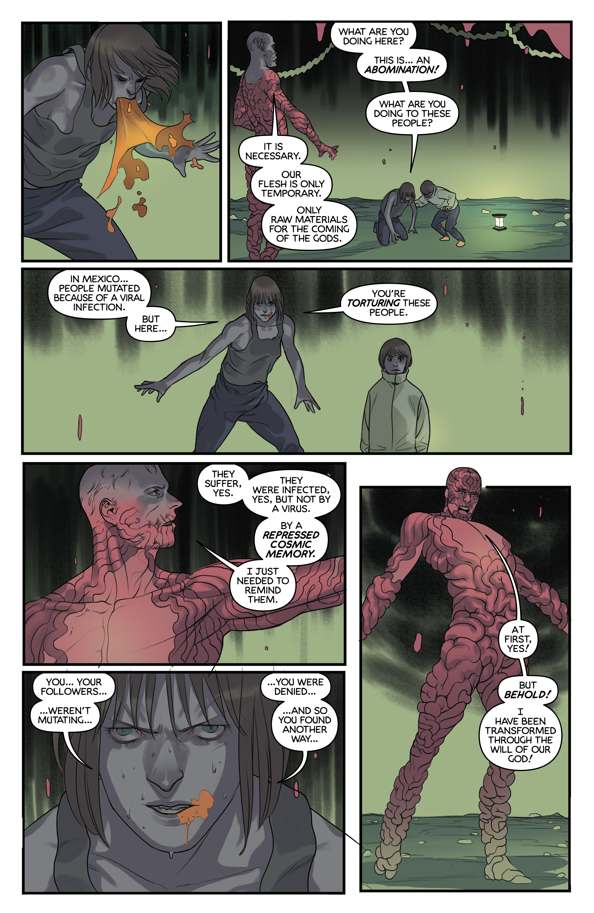 Read online Unearth comic -  Issue #9 - 13