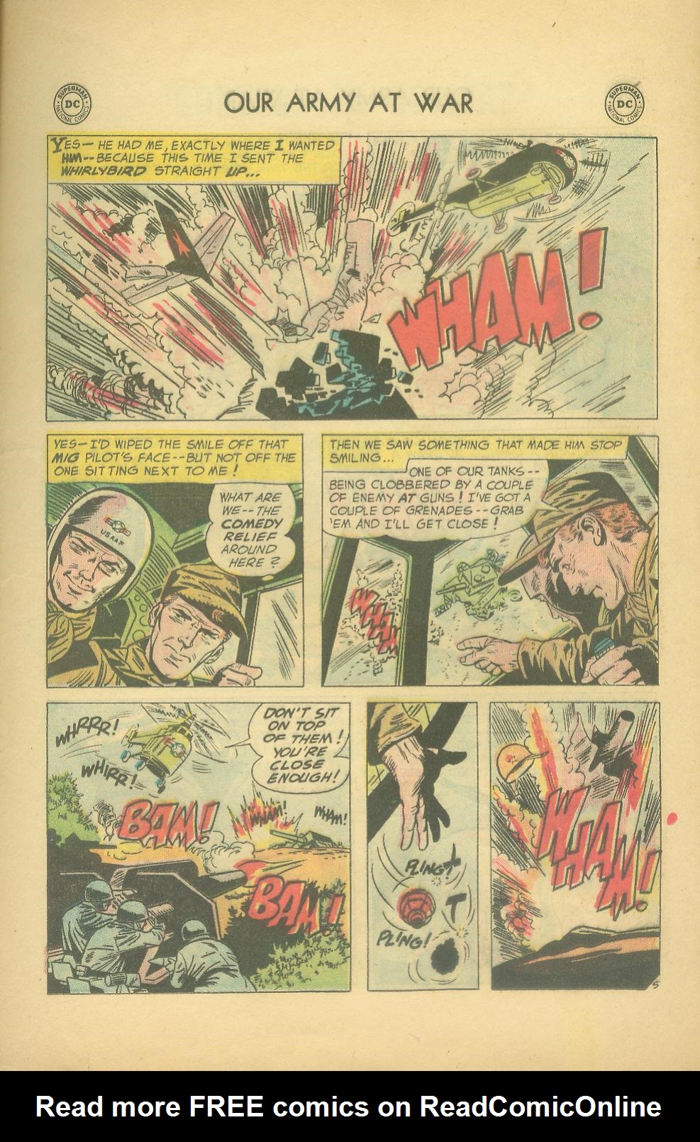 Read online Our Army at War (1952) comic -  Issue #60 - 21