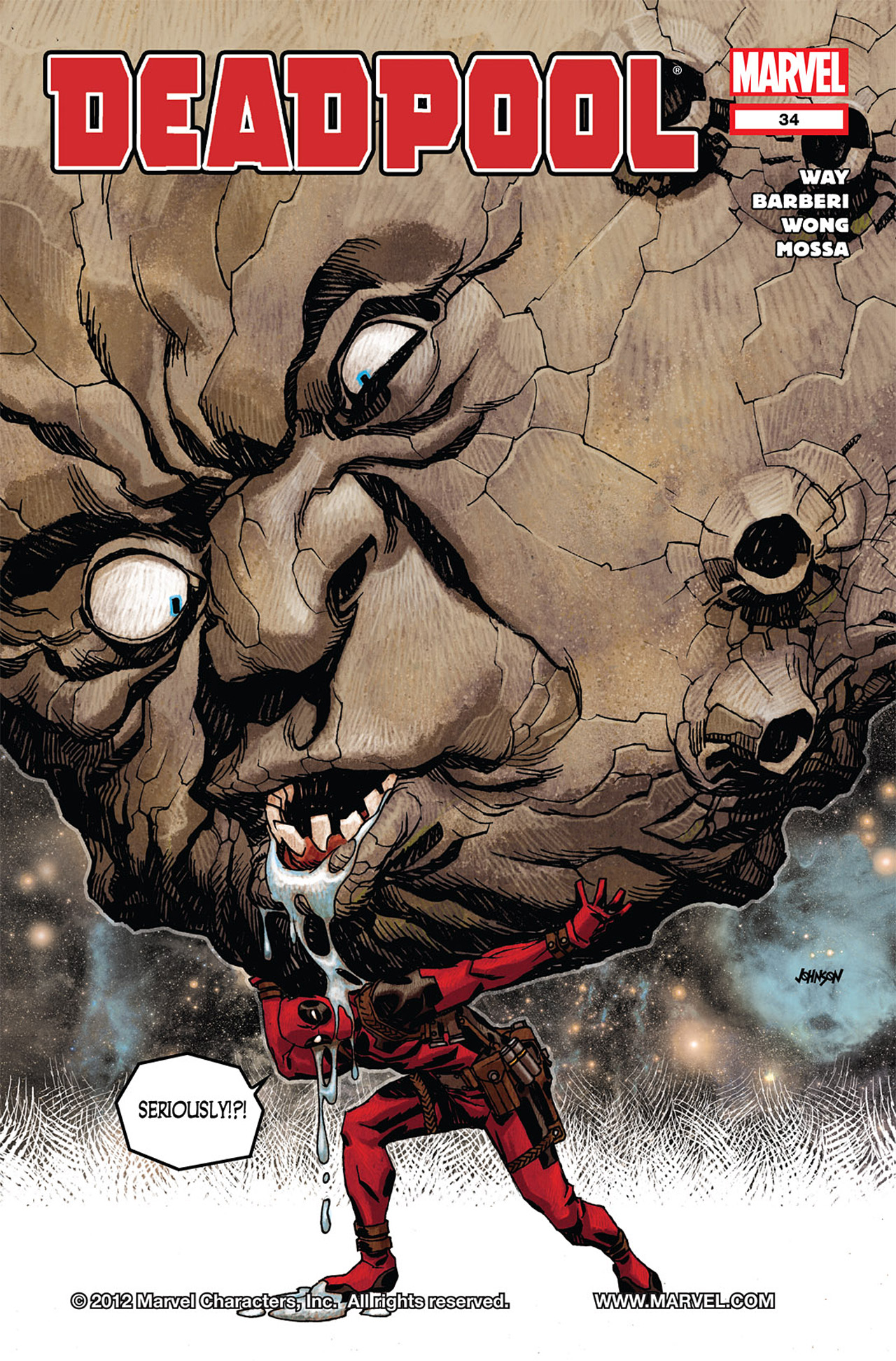 Read online Deadpool (2008) comic -  Issue #34 - 1