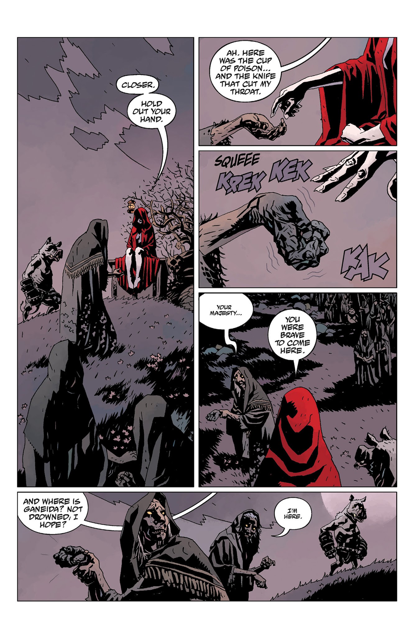 Read online Hellboy: The Wild Hunt comic -  Issue # TPB - 62