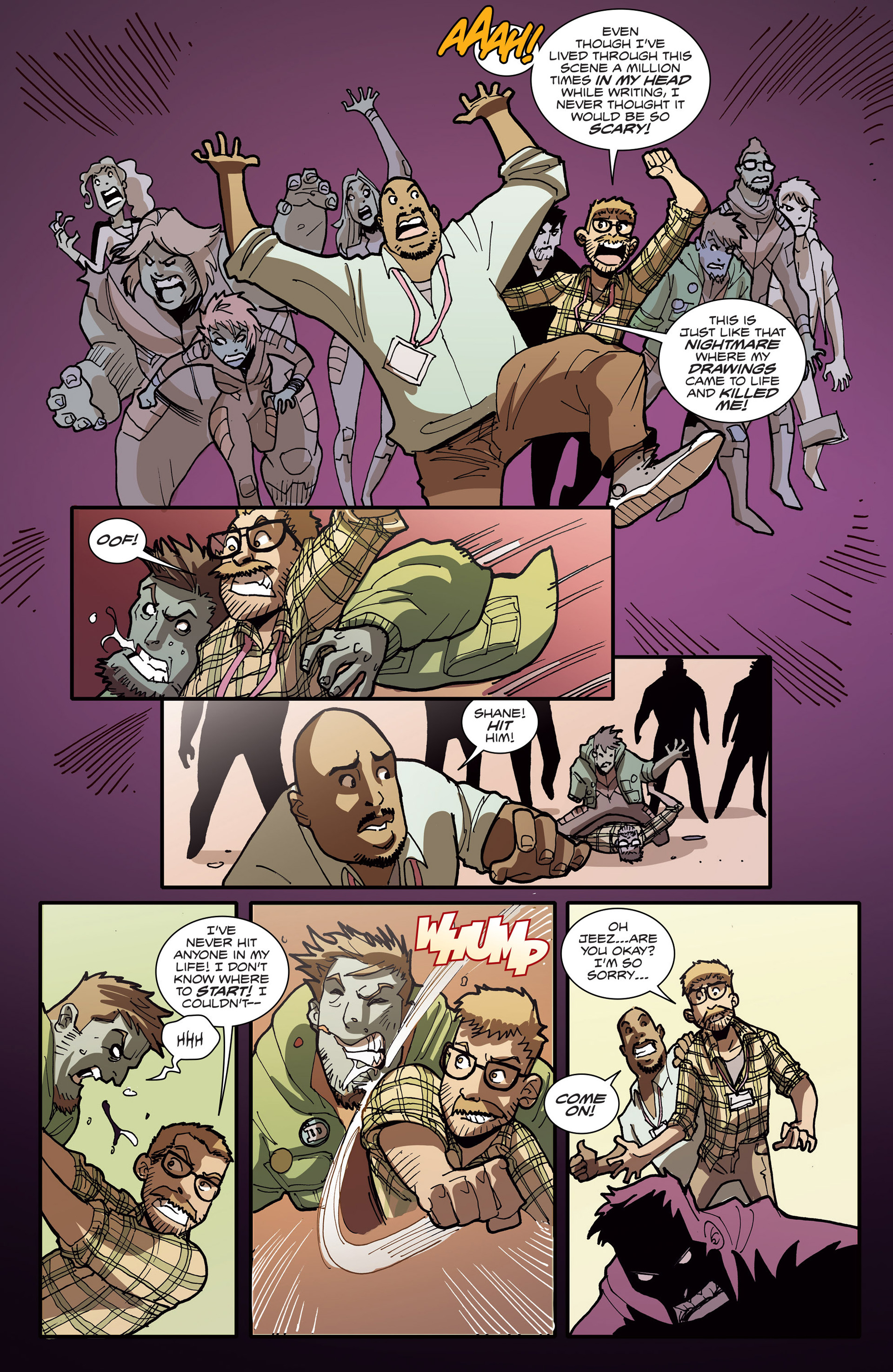 Read online Fanboys vs. Zombies comic -  Issue #20 - 15