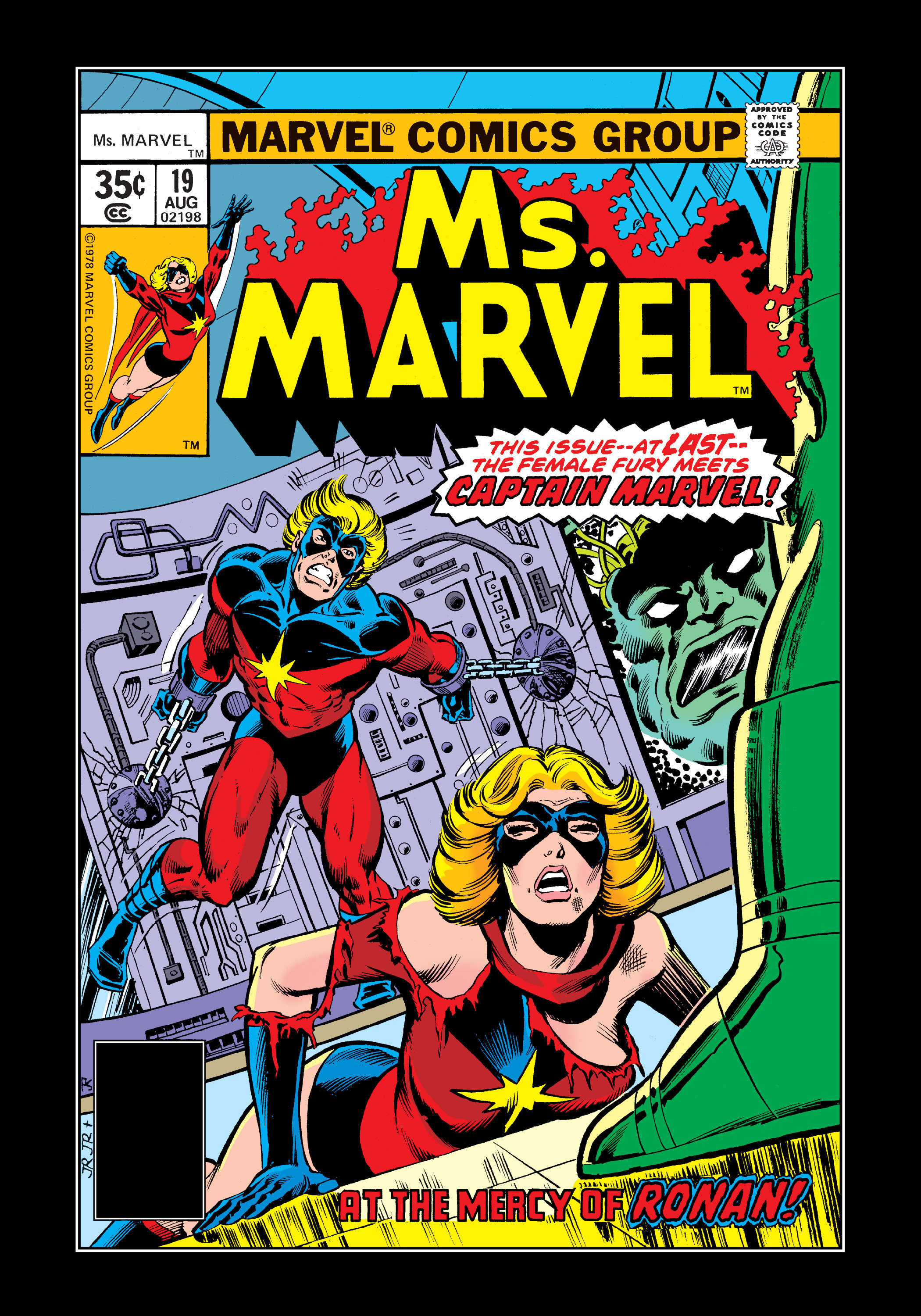 Read online Ms. Marvel (1977) comic -  Issue #19 - 1