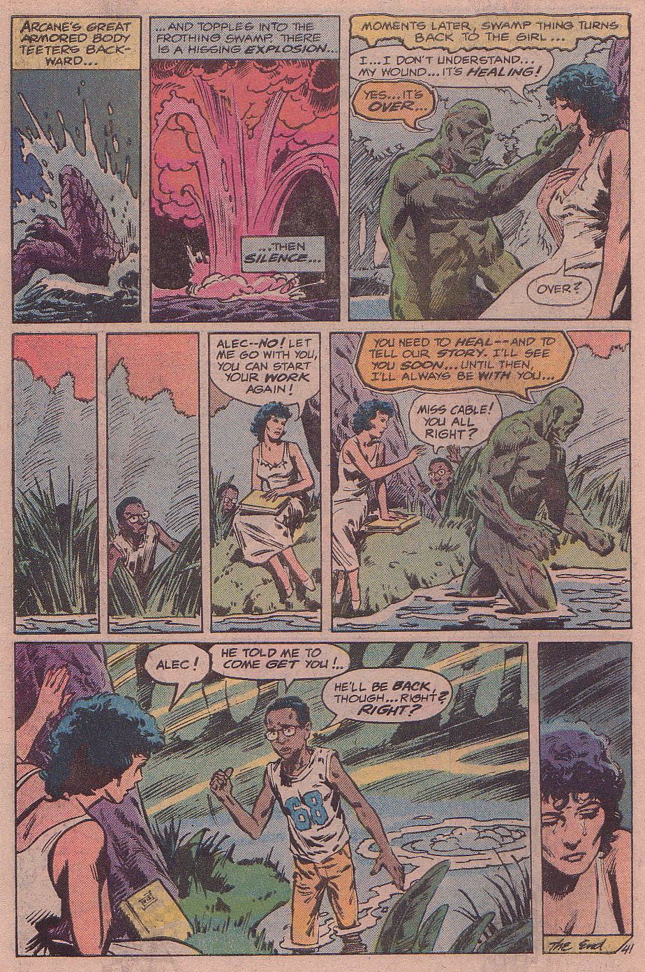 Read online Swamp Thing (1982) comic -  Issue # _Annual 1 - 50