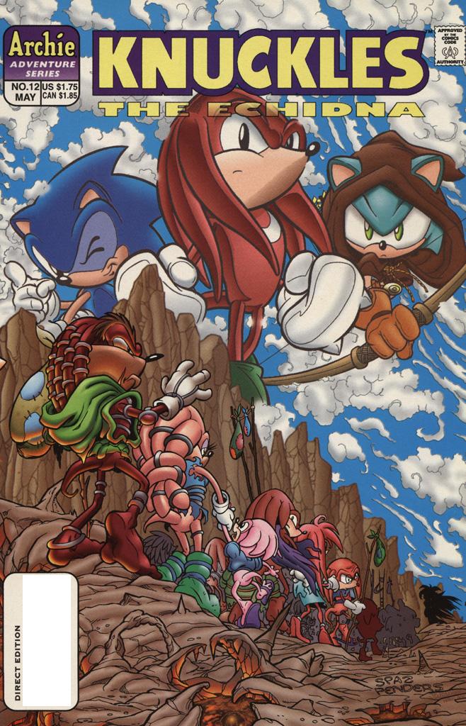 Read online Knuckles the Echidna comic -  Issue #12 - 1