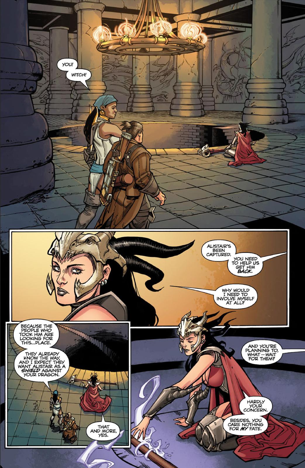 Read online Dragon Age: The Silent Grove comic -  Issue #5 - 4