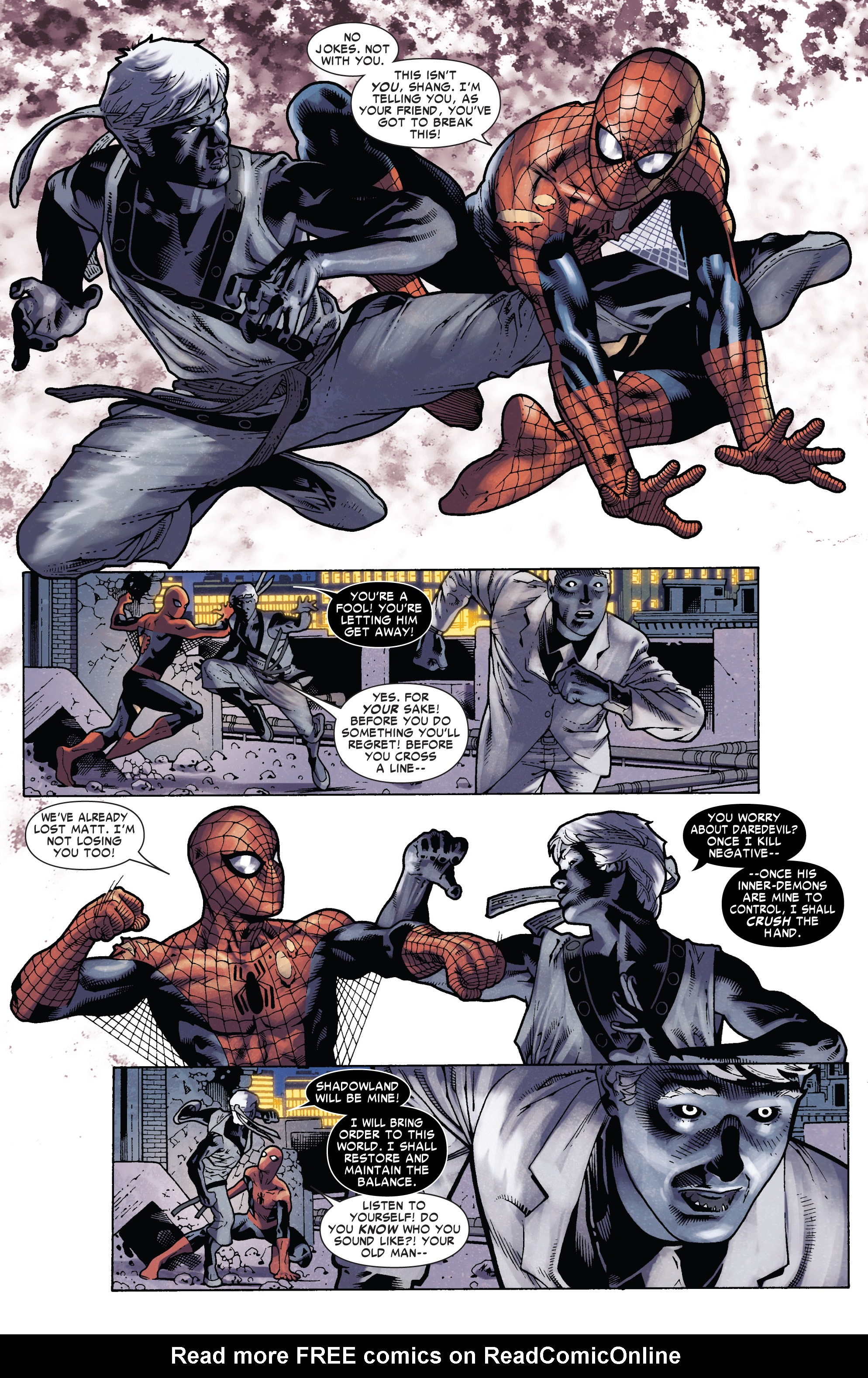Read online Shadowland: Street Heroes comic -  Issue # TPB - 168
