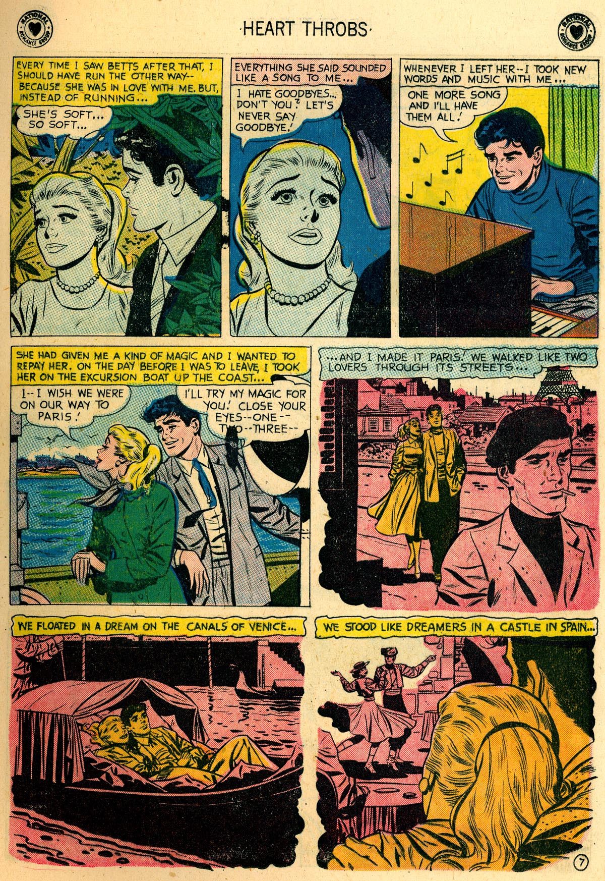 Read online Heart Throbs comic -  Issue #60 - 9