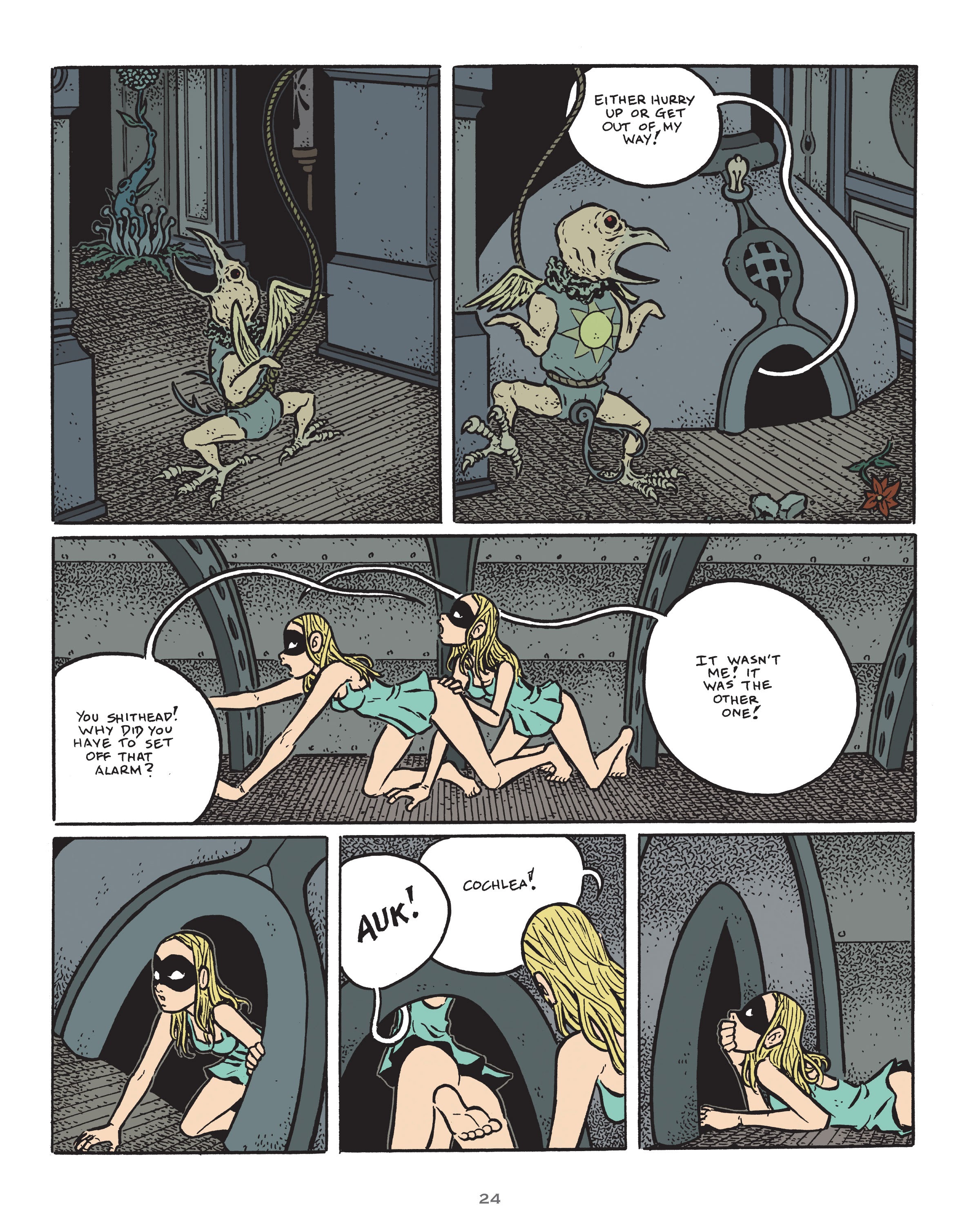 Read online Cochlea & Eustachia (2014) comic -  Issue # TPB - 27