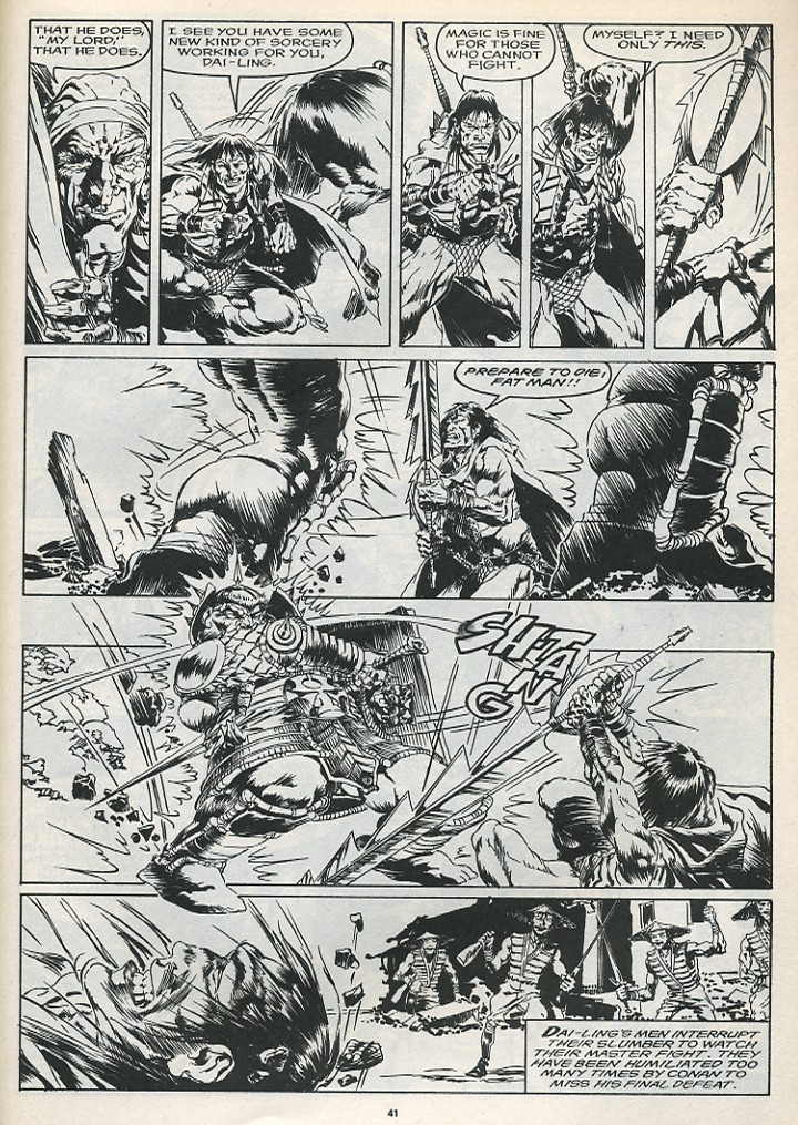 Read online The Savage Sword Of Conan comic -  Issue #175 - 43
