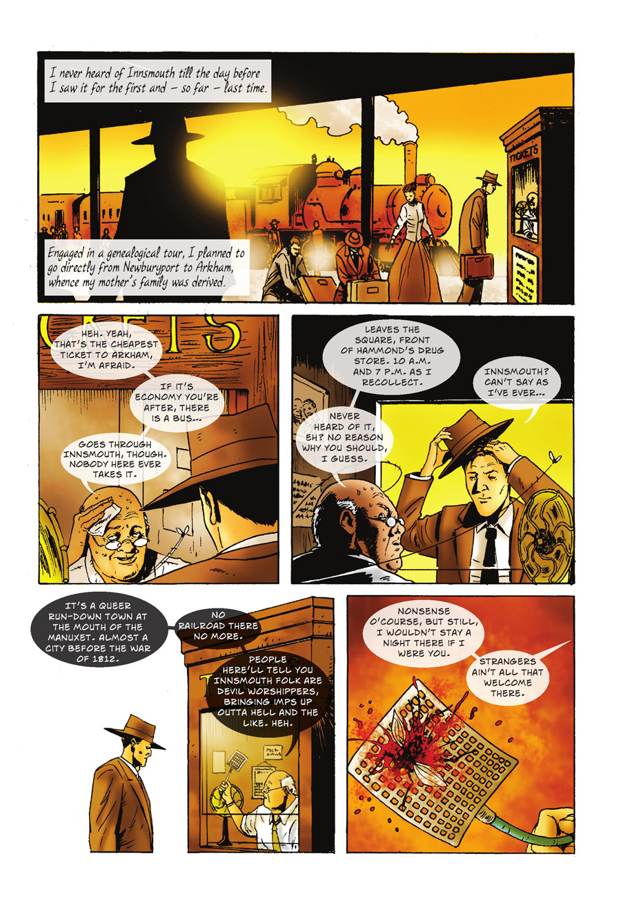 Read online The Lovecraft Anthology comic -  Issue # TPB 1 - 72