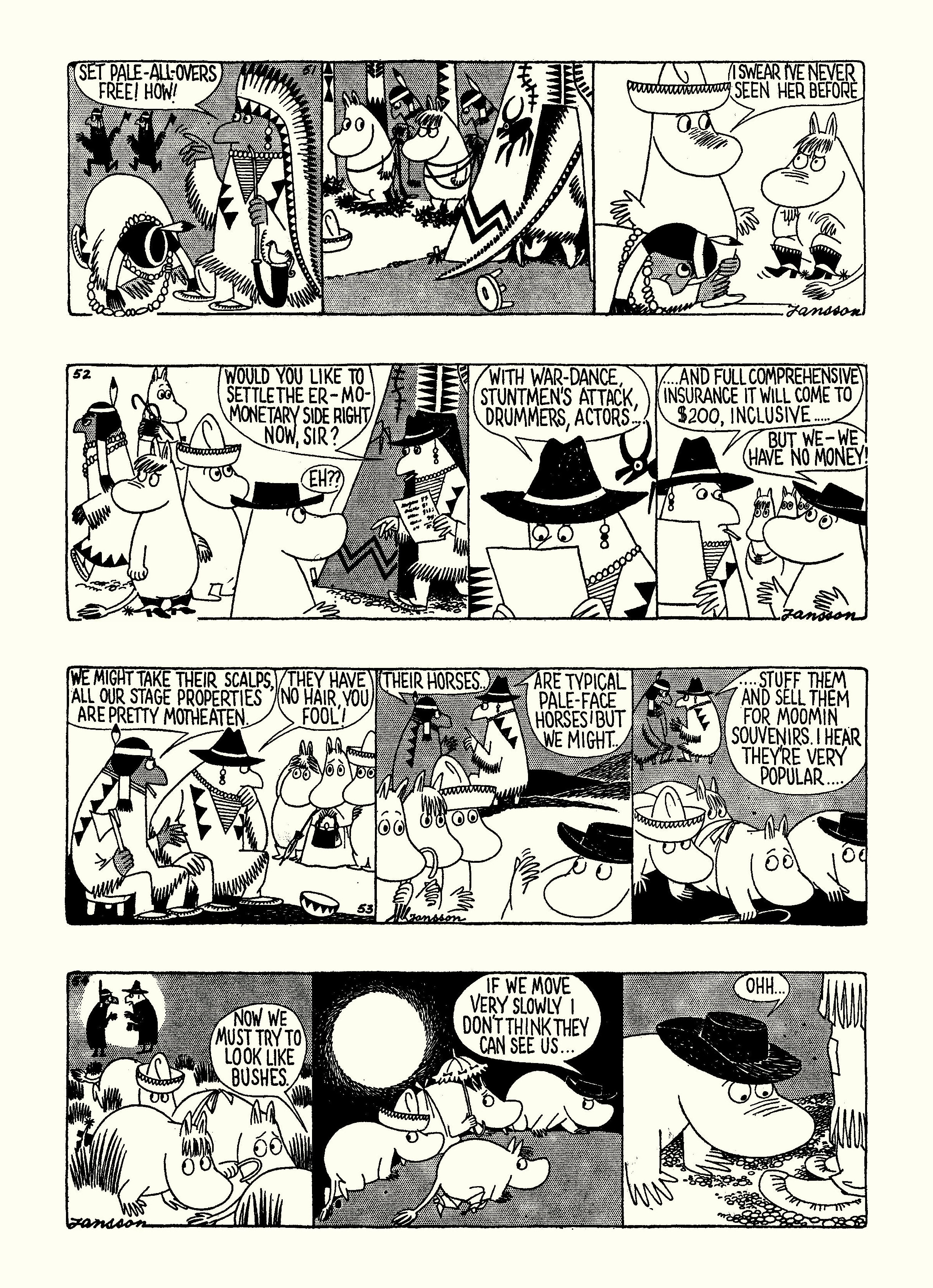 Read online Moomin: The Complete Tove Jansson Comic Strip comic -  Issue # TPB 4 - 19