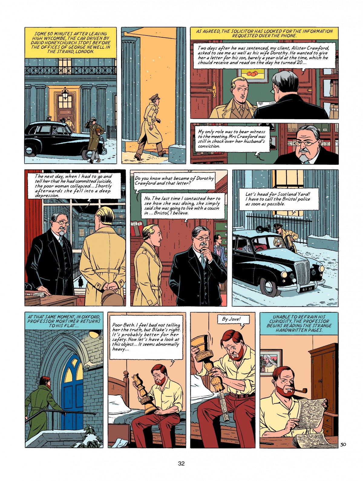 Read online Blake & Mortimer comic -  Issue #18 - 32