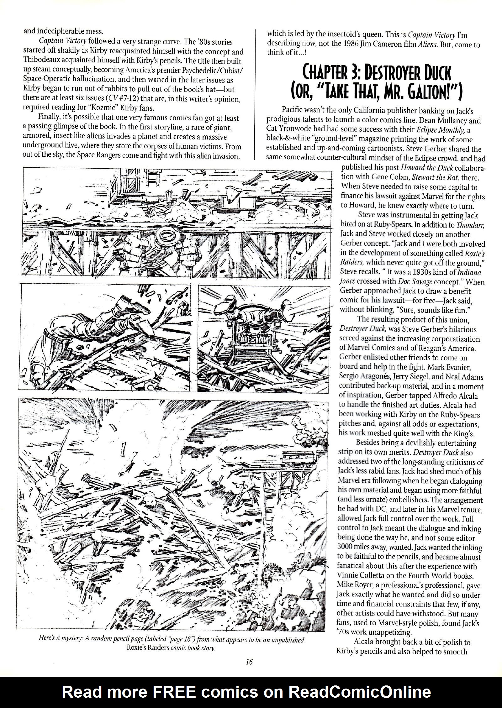 Read online The Jack Kirby Collector comic -  Issue #30 - 16