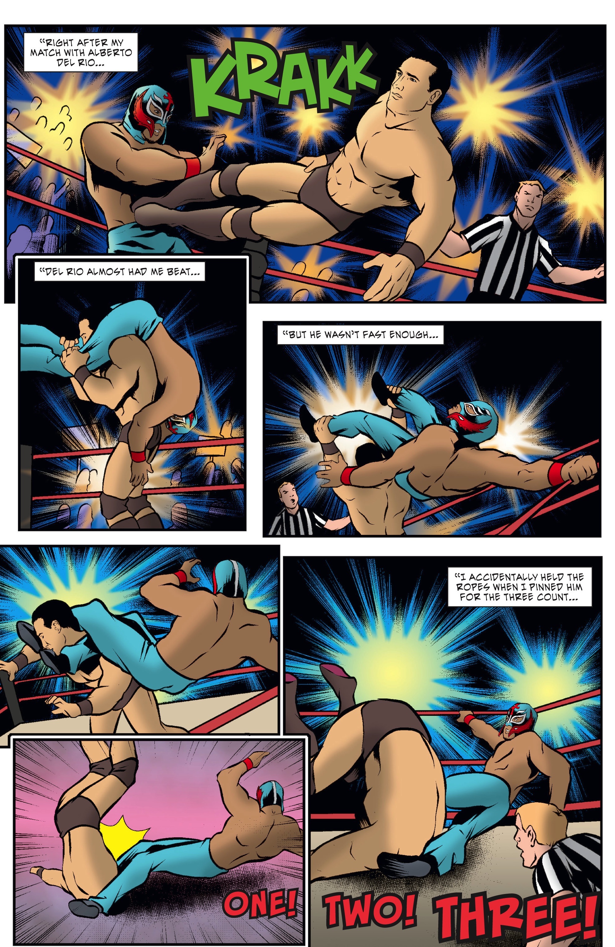 Read online WWE Superstars comic -  Issue #5 - 14