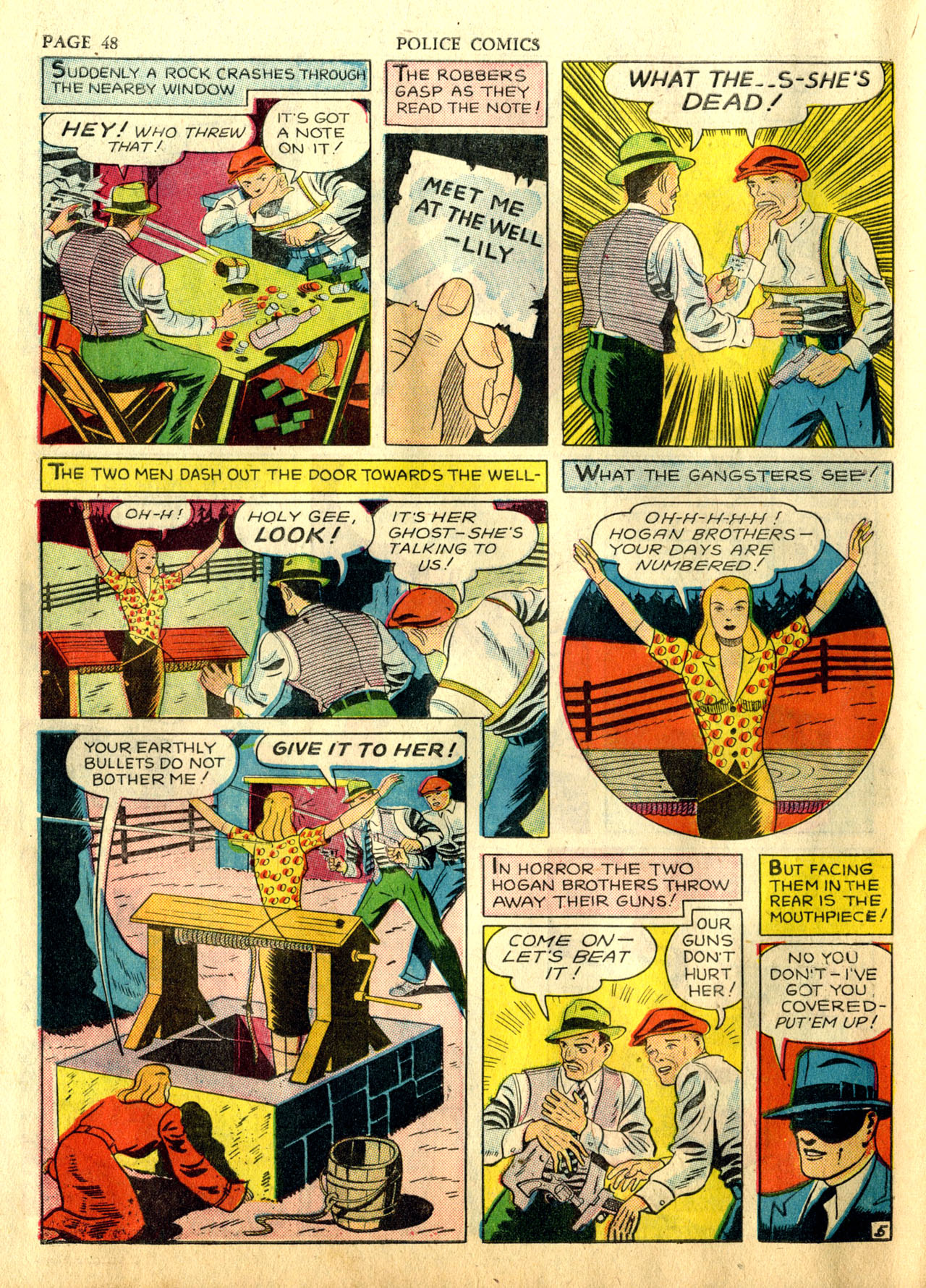 Read online Police Comics comic -  Issue #2 - 51