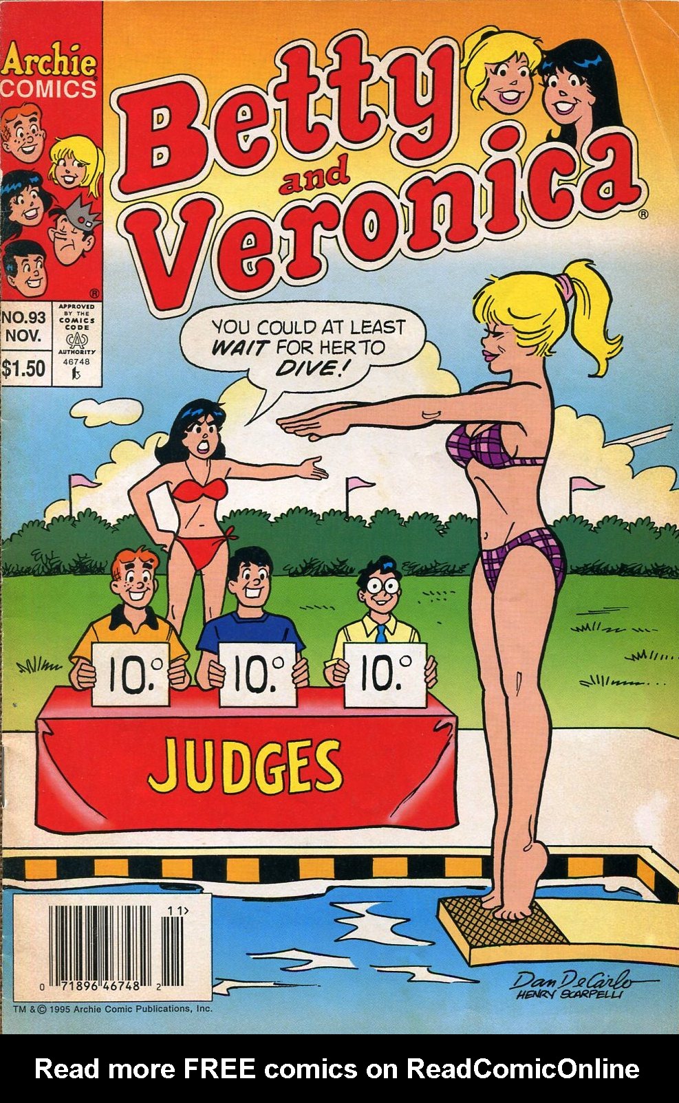 Read online Betty and Veronica (1987) comic -  Issue #93 - 1