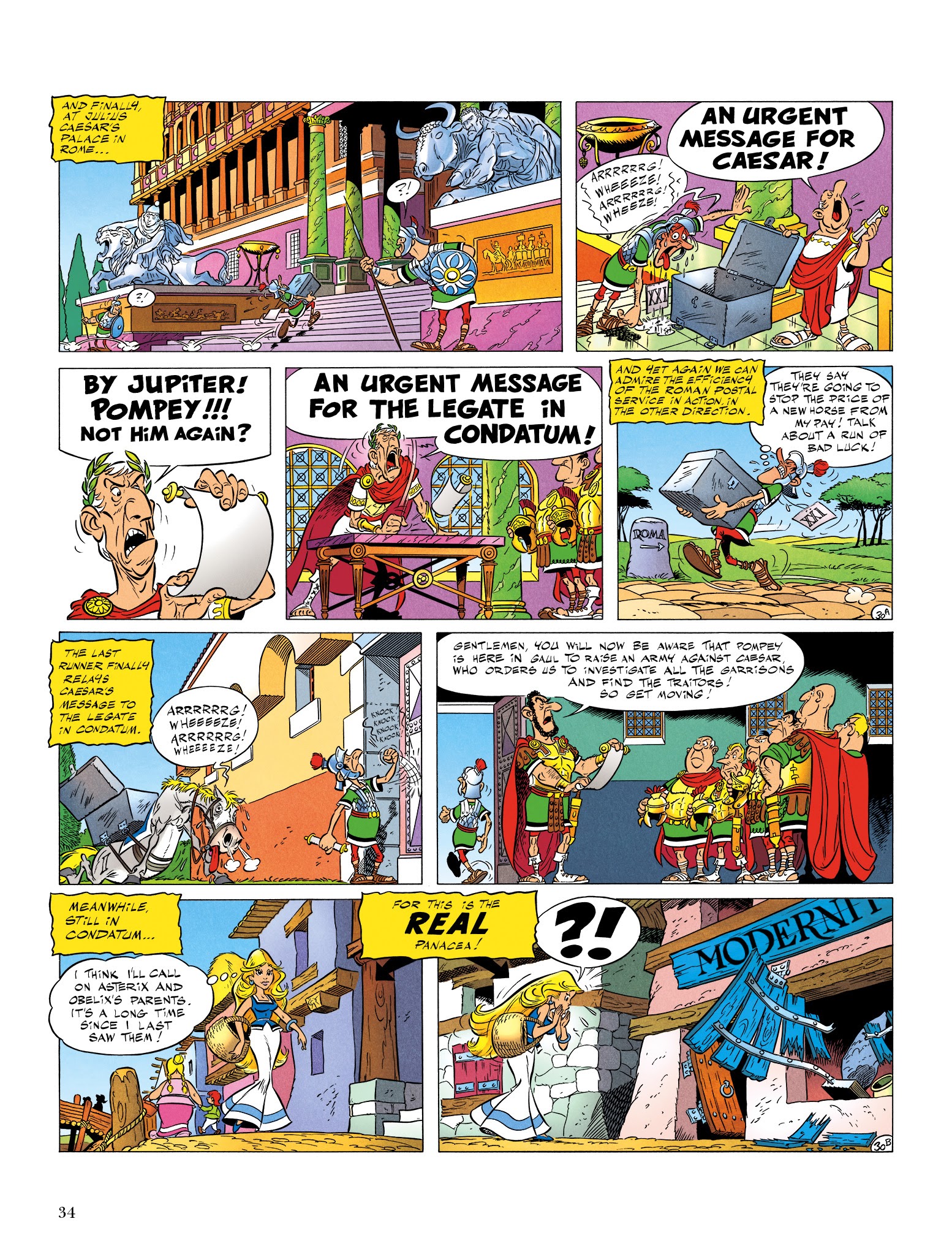 Read online Asterix comic -  Issue #31 - 35