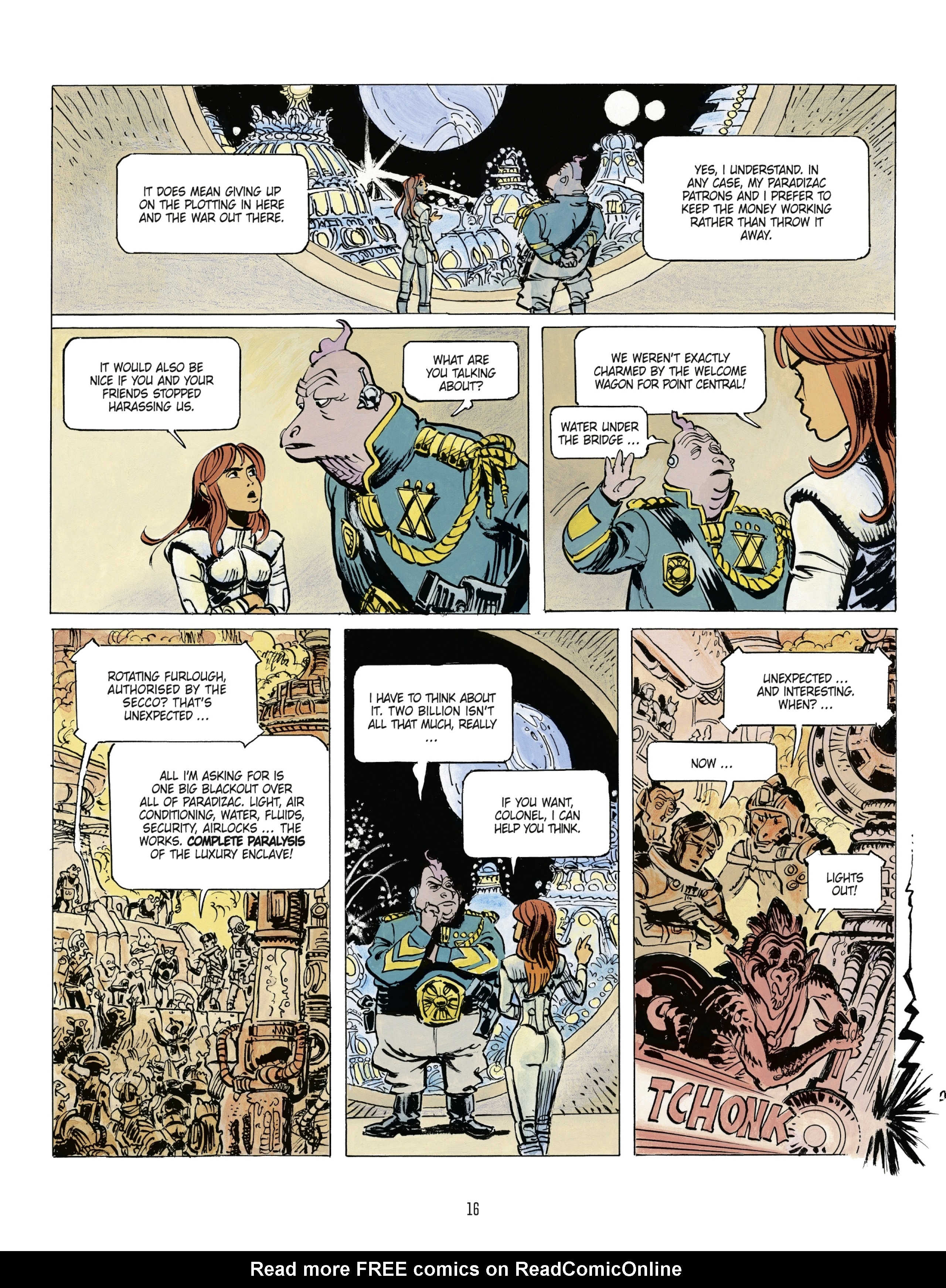Read online Valerian and Laureline comic -  Issue #23 - 16
