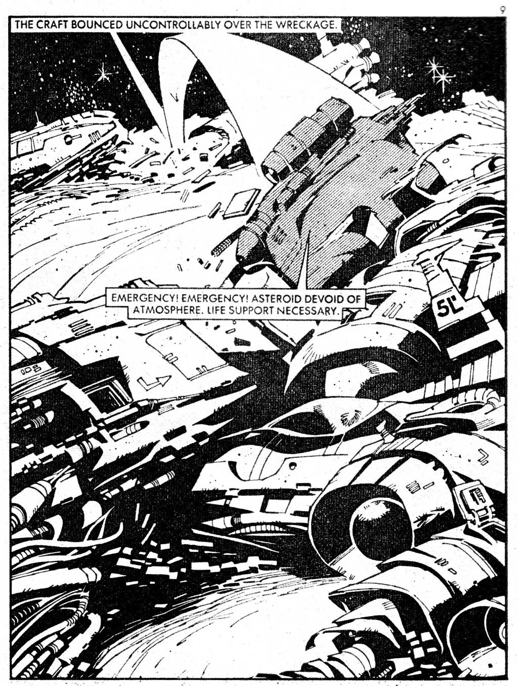 Read online Starblazer comic -  Issue #71 - 9