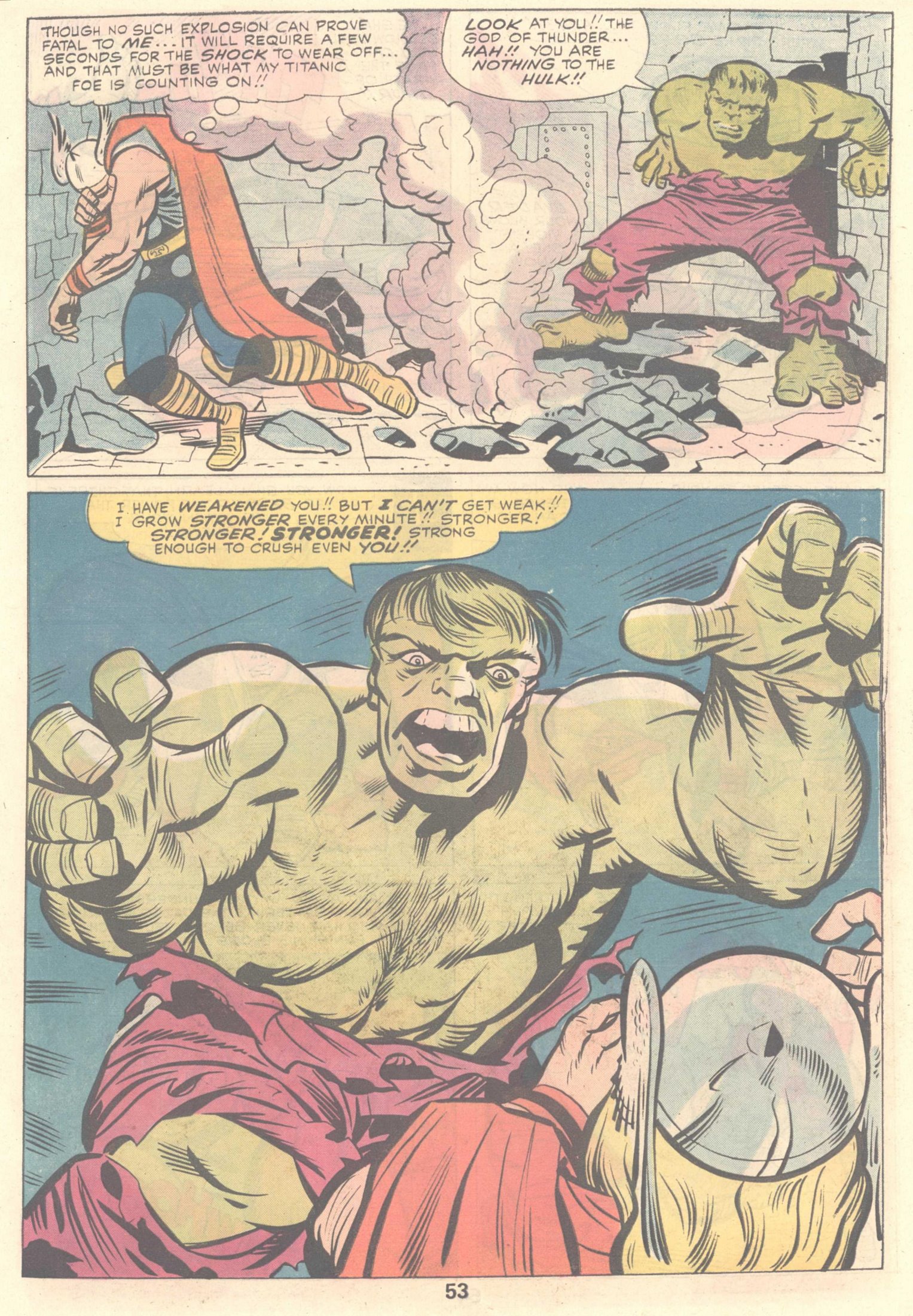 Read online Marvel Treasury Edition comic -  Issue #9 - 53