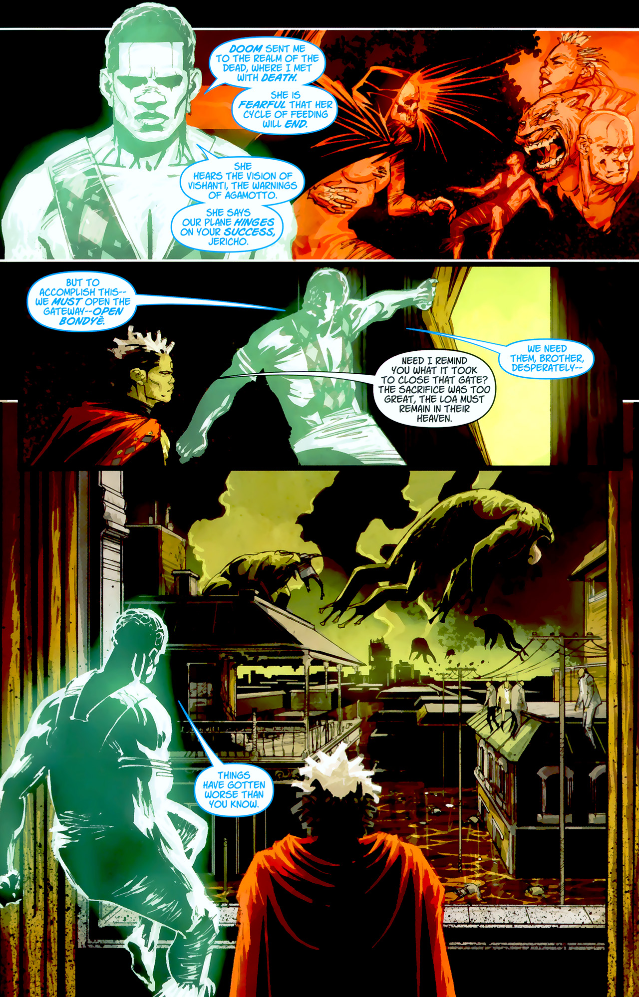 Read online Doctor Voodoo: Avenger of the Supernatural comic -  Issue #2 - 17