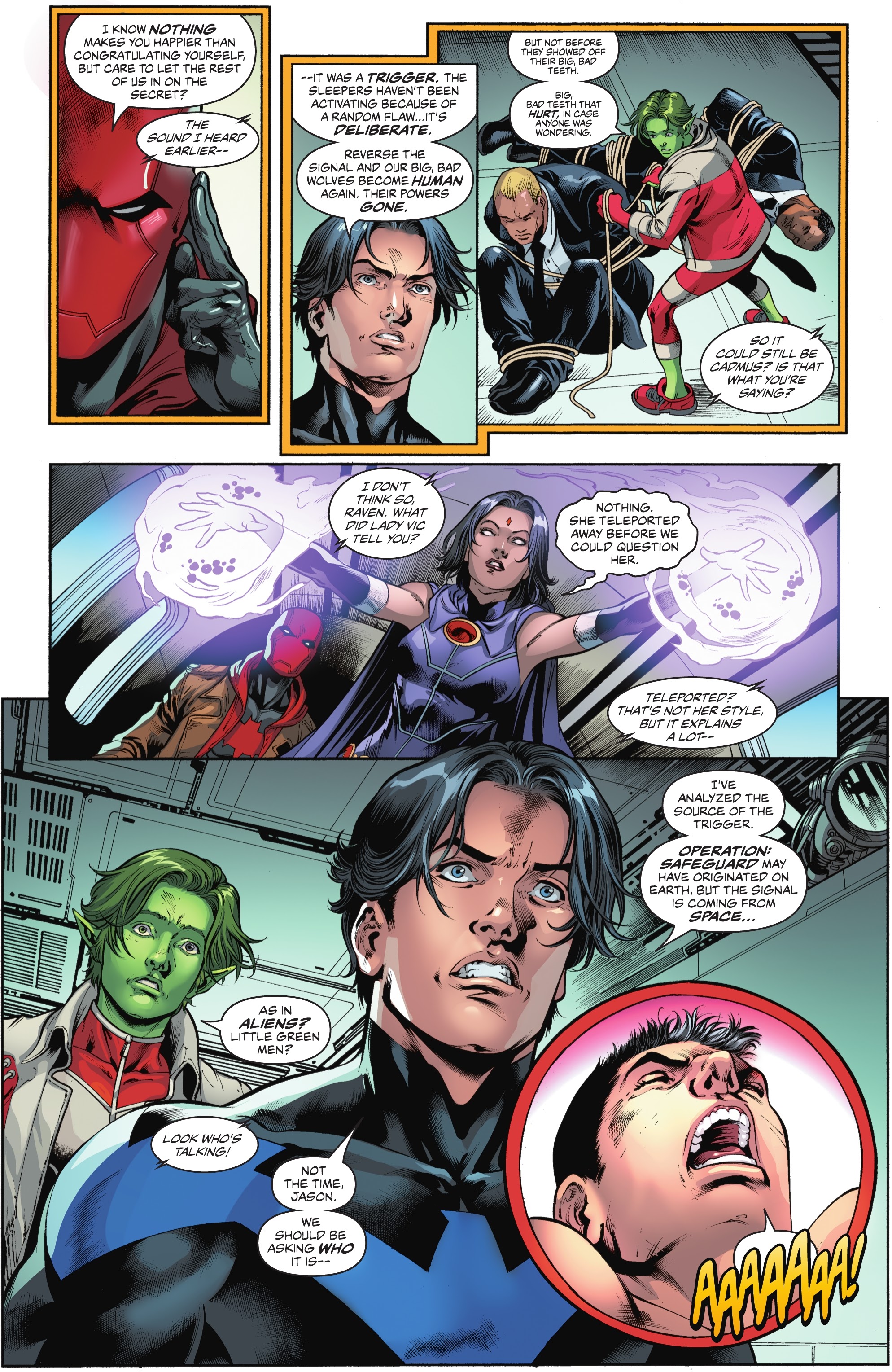 Read online Titans United comic -  Issue #3 - 25
