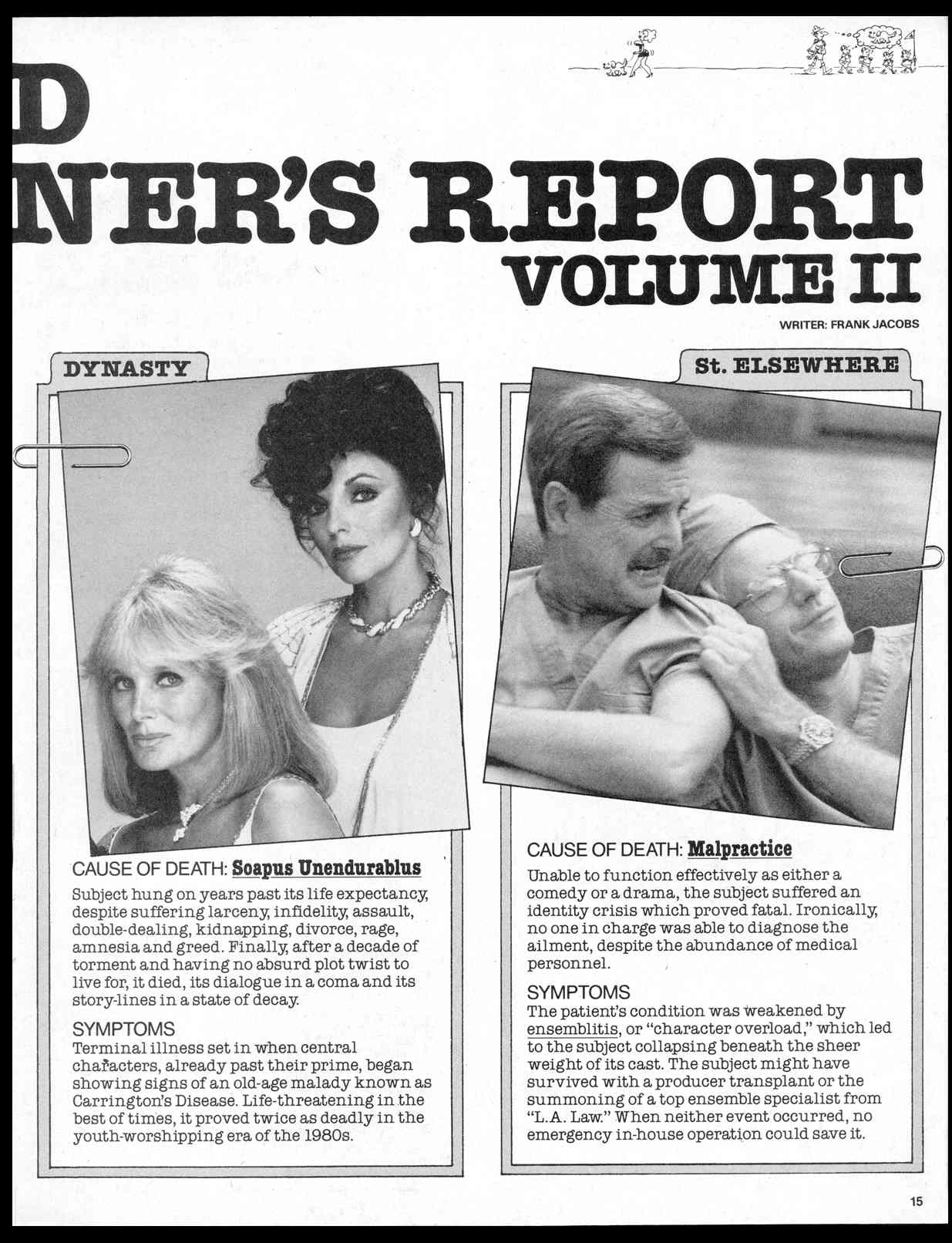 Read online MAD comic -  Issue #294 - 17