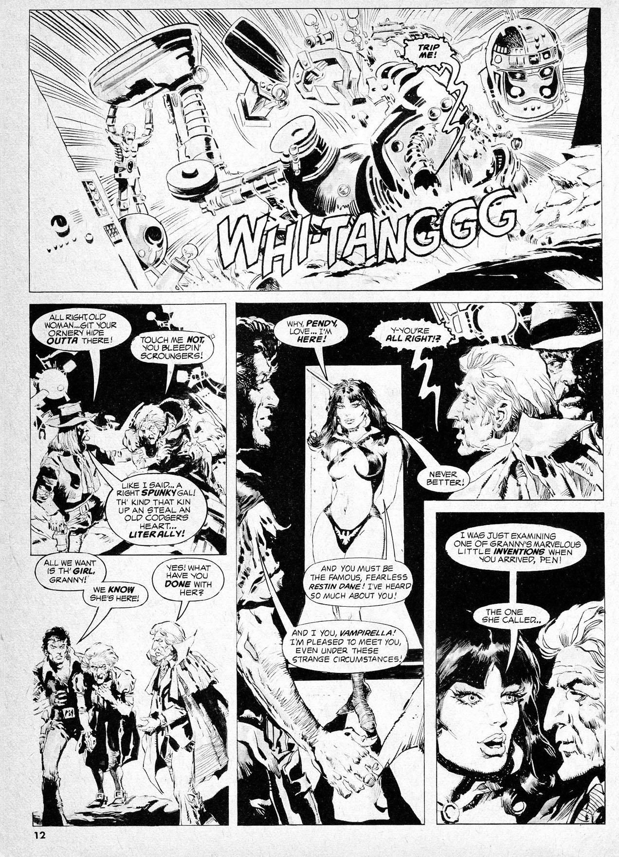 Read online Vampirella (1969) comic -  Issue #70 - 12