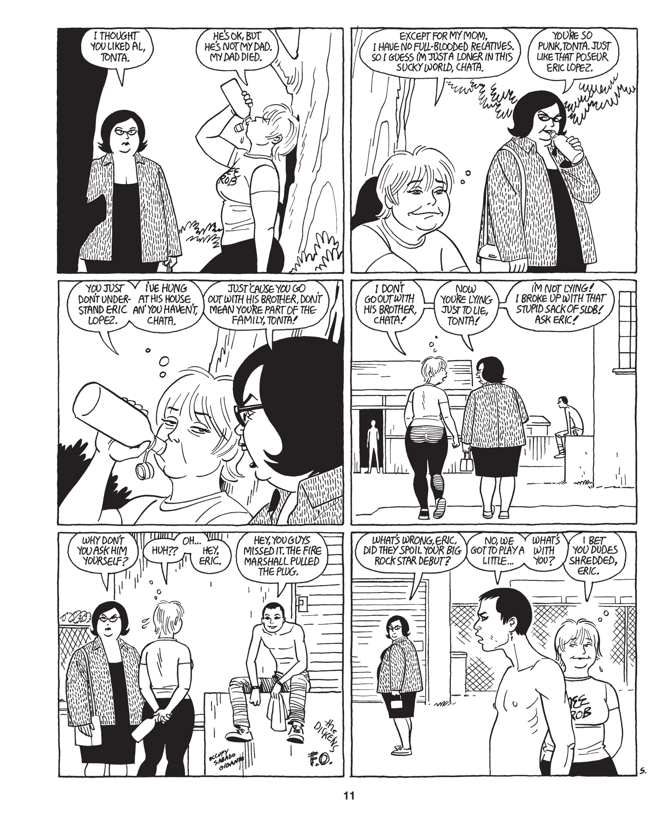 Read online Love and Rockets: New Stories comic -  Issue #5 - 12