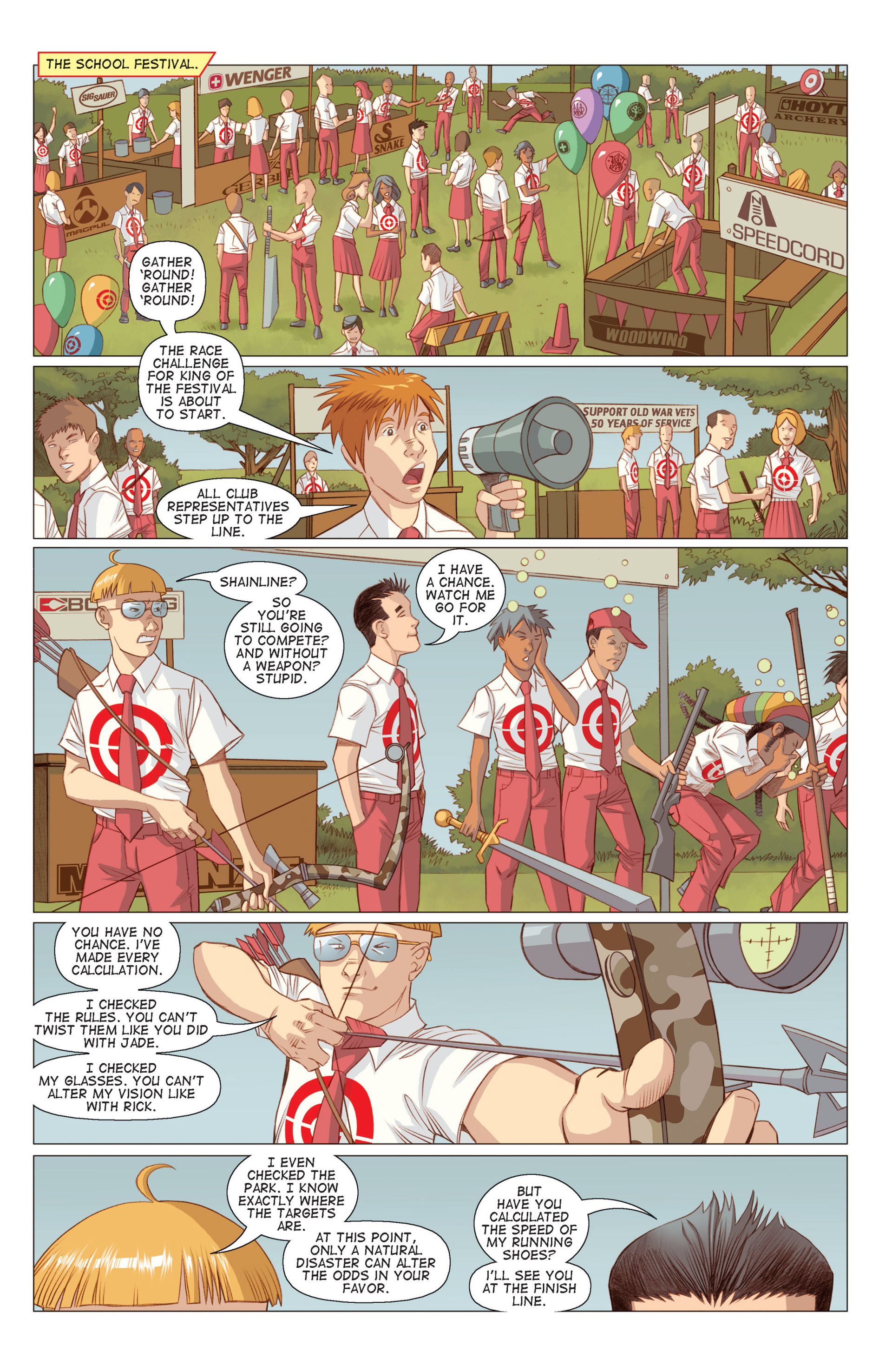 Read online Five Weapons comic -  Issue #3 - 20