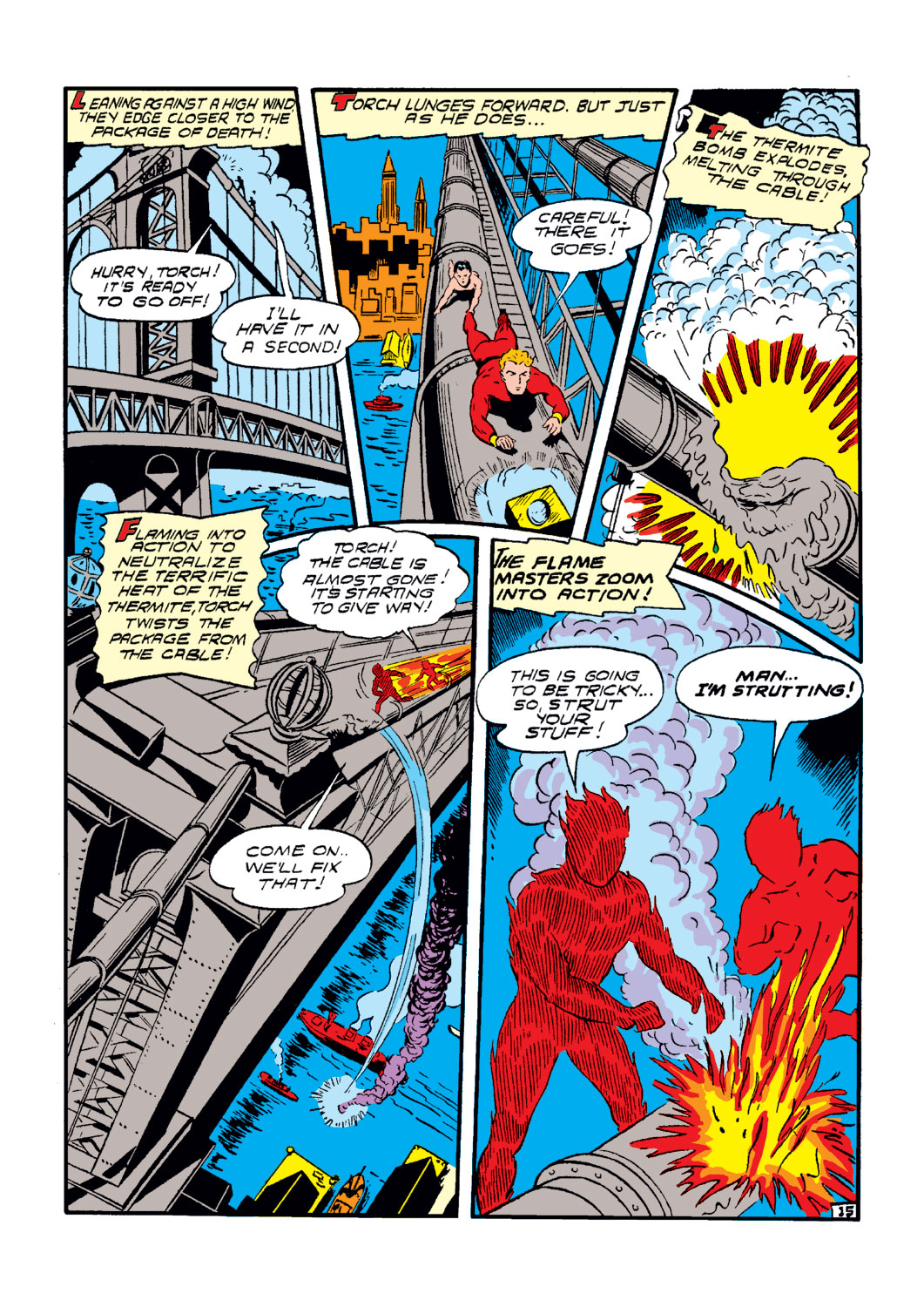 Read online The Human Torch (1940) comic -  Issue #7 - 38