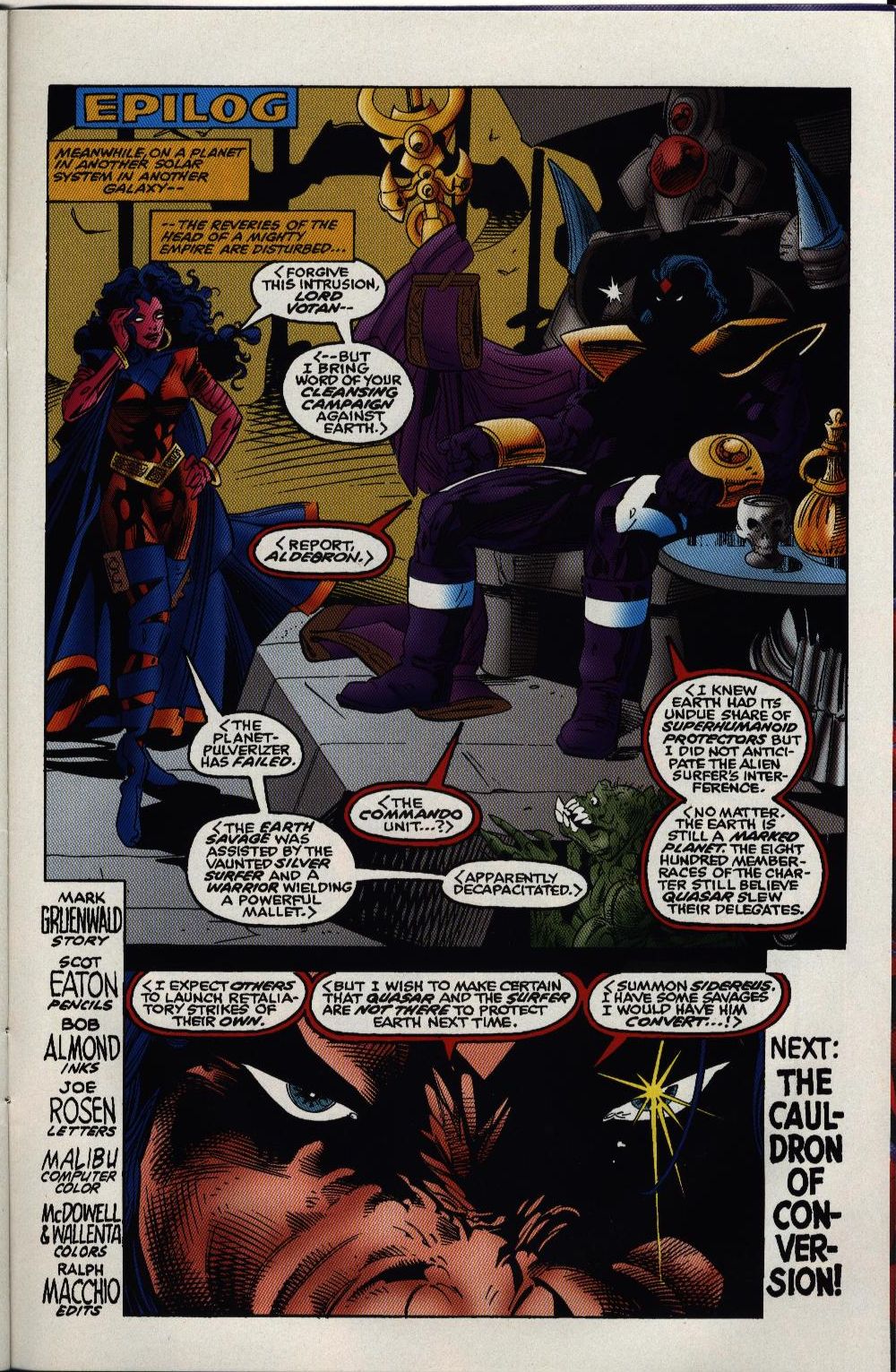 Read online Starmasters comic -  Issue #2 - 23