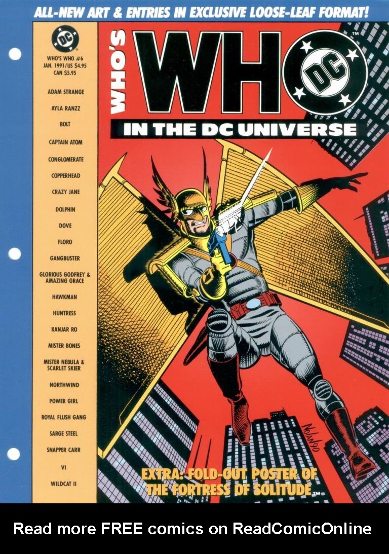 Read online Who's Who in the DC Universe comic -  Issue #6 - 1