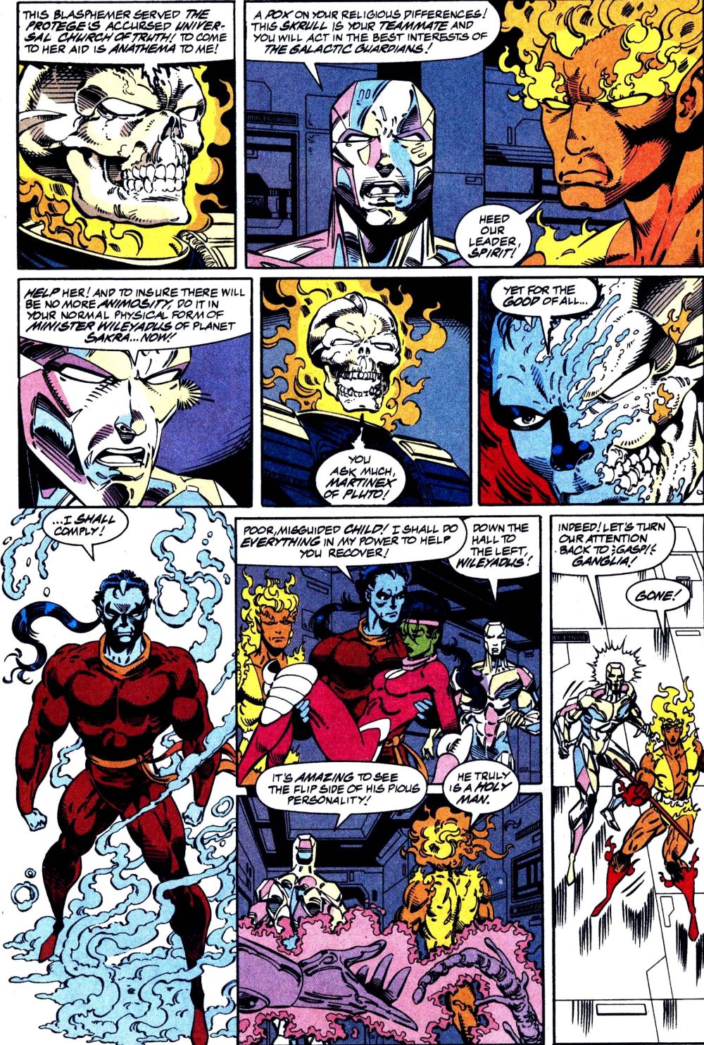 Read online Galactic Guardians comic -  Issue #3 - 16