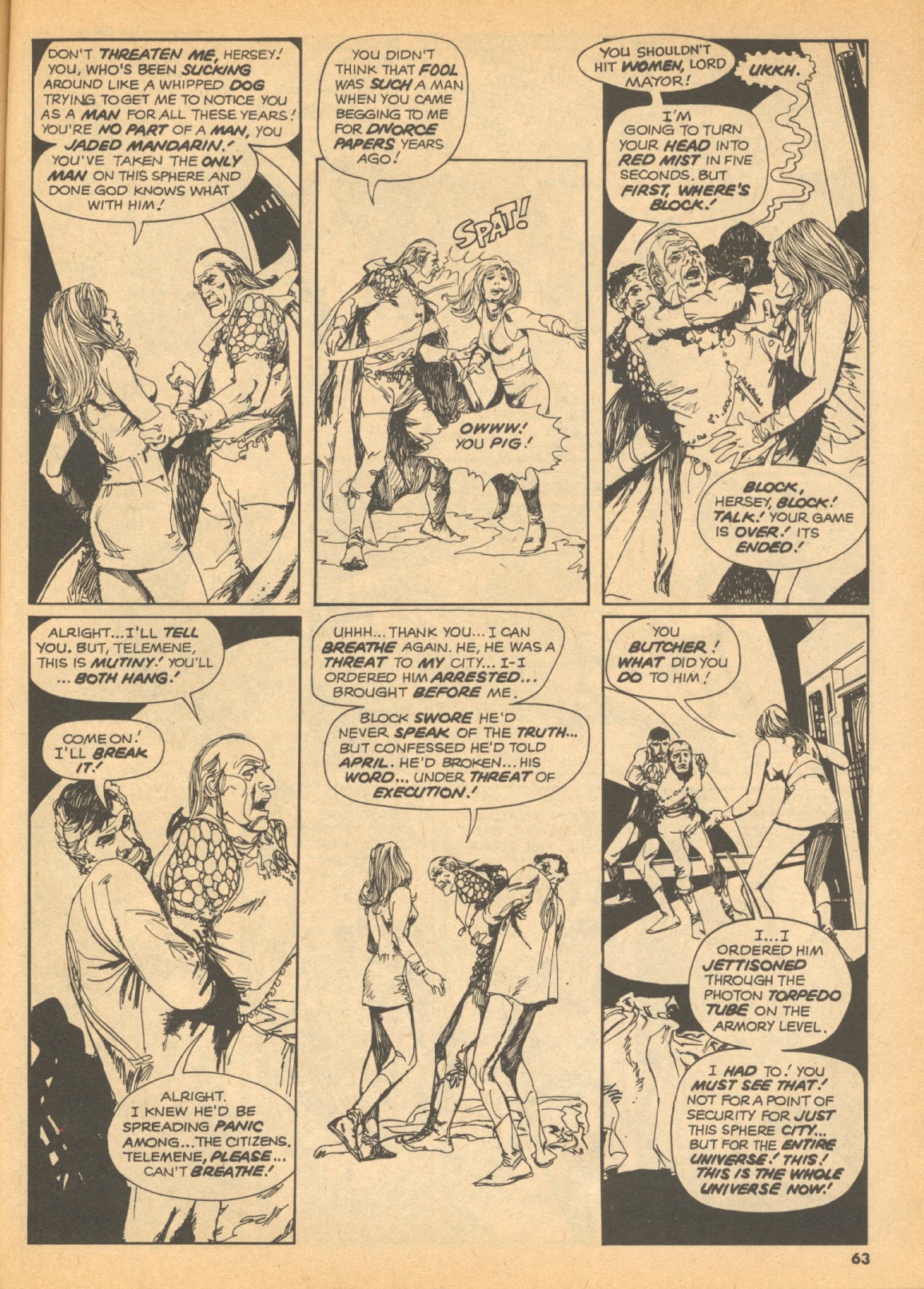 Read online Creepy (1964) comic -  Issue #73 - 63
