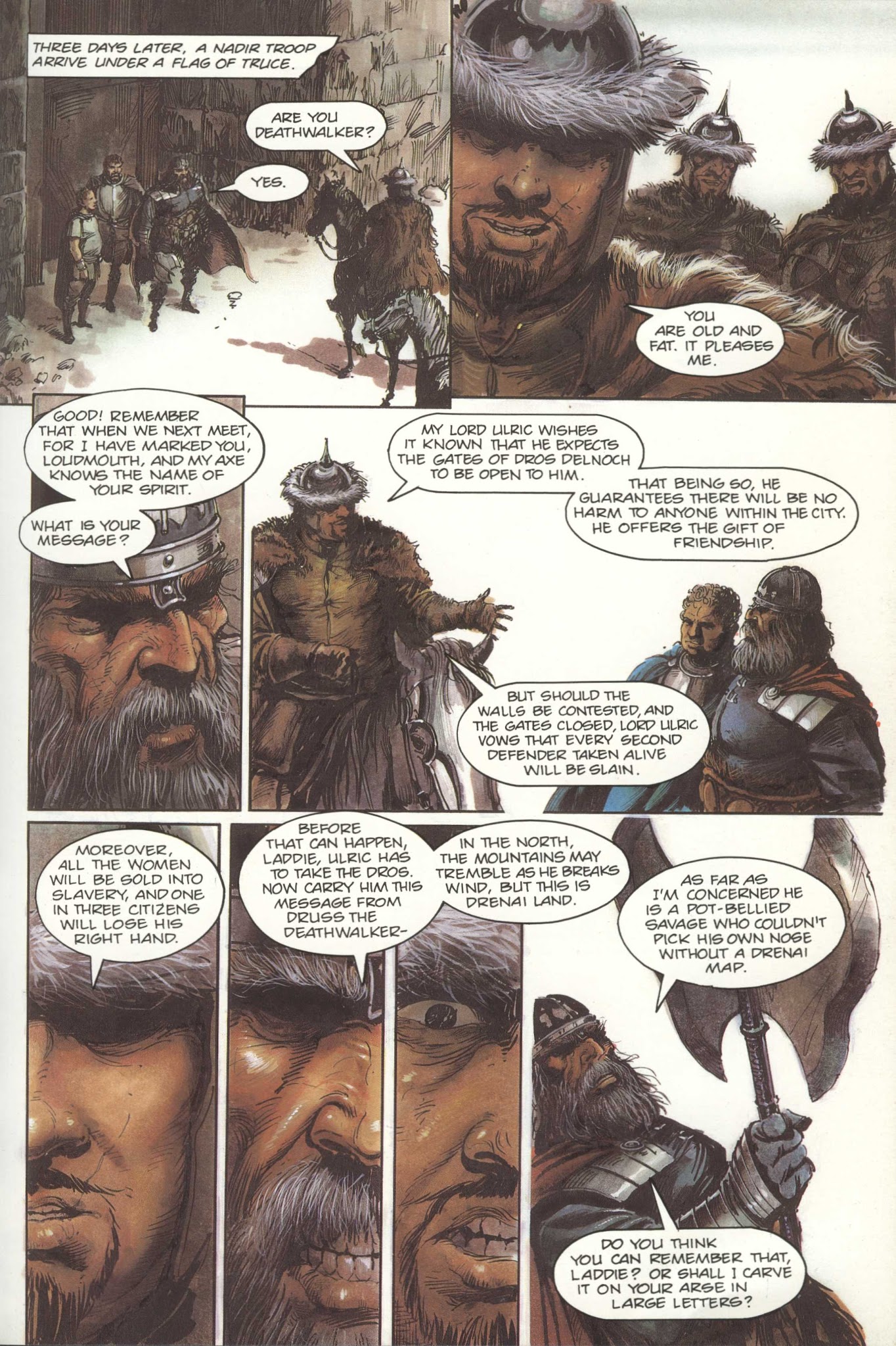 Read online David Gemmell's Legend: A Graphic Novel comic -  Issue # TPB - 50