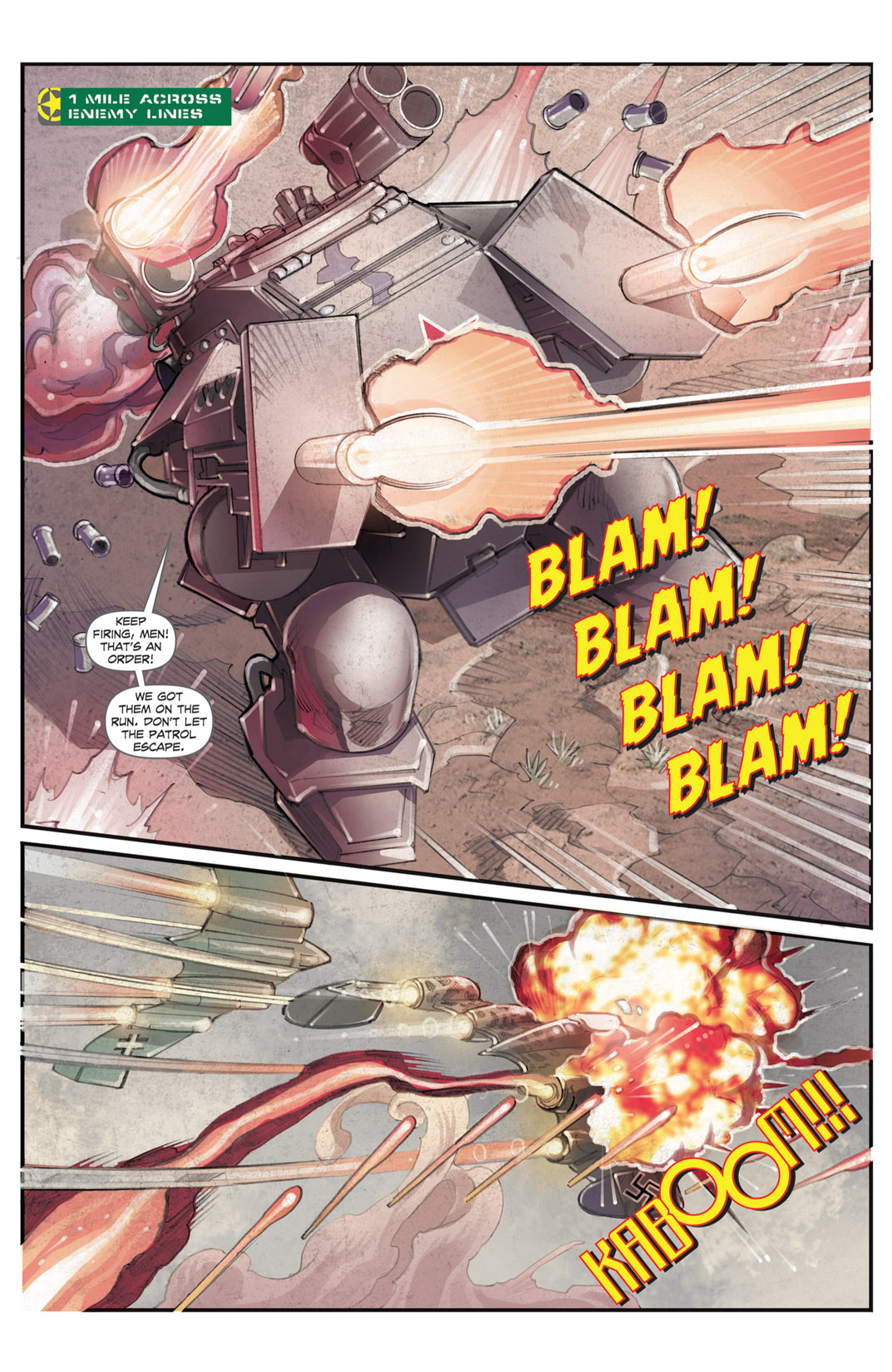 Read online Dust Wars comic -  Issue #3 - 4