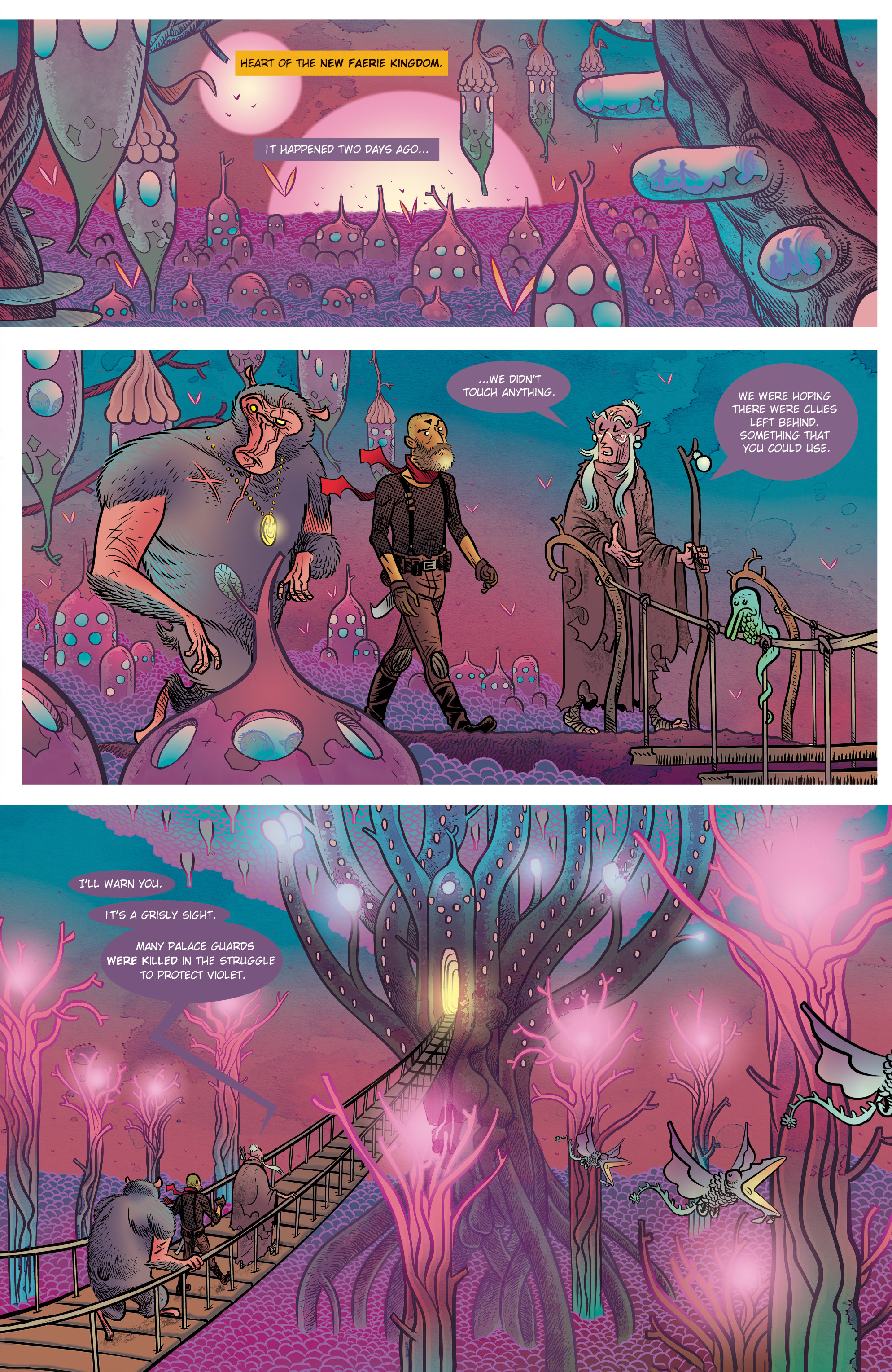 Read online Ether: The Disappearance of Violet Bell comic -  Issue #1 - 18