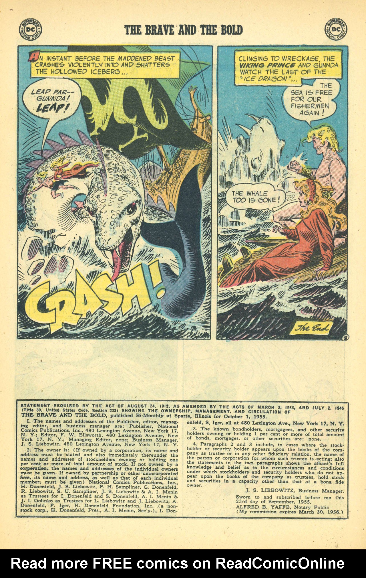 Read online The Brave and the Bold (1955) comic -  Issue #5 - 22