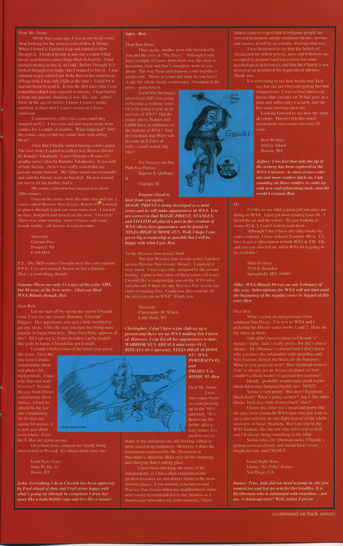 Read online Warrior Nun Areala: Rituals comic -  Issue #5 - 25