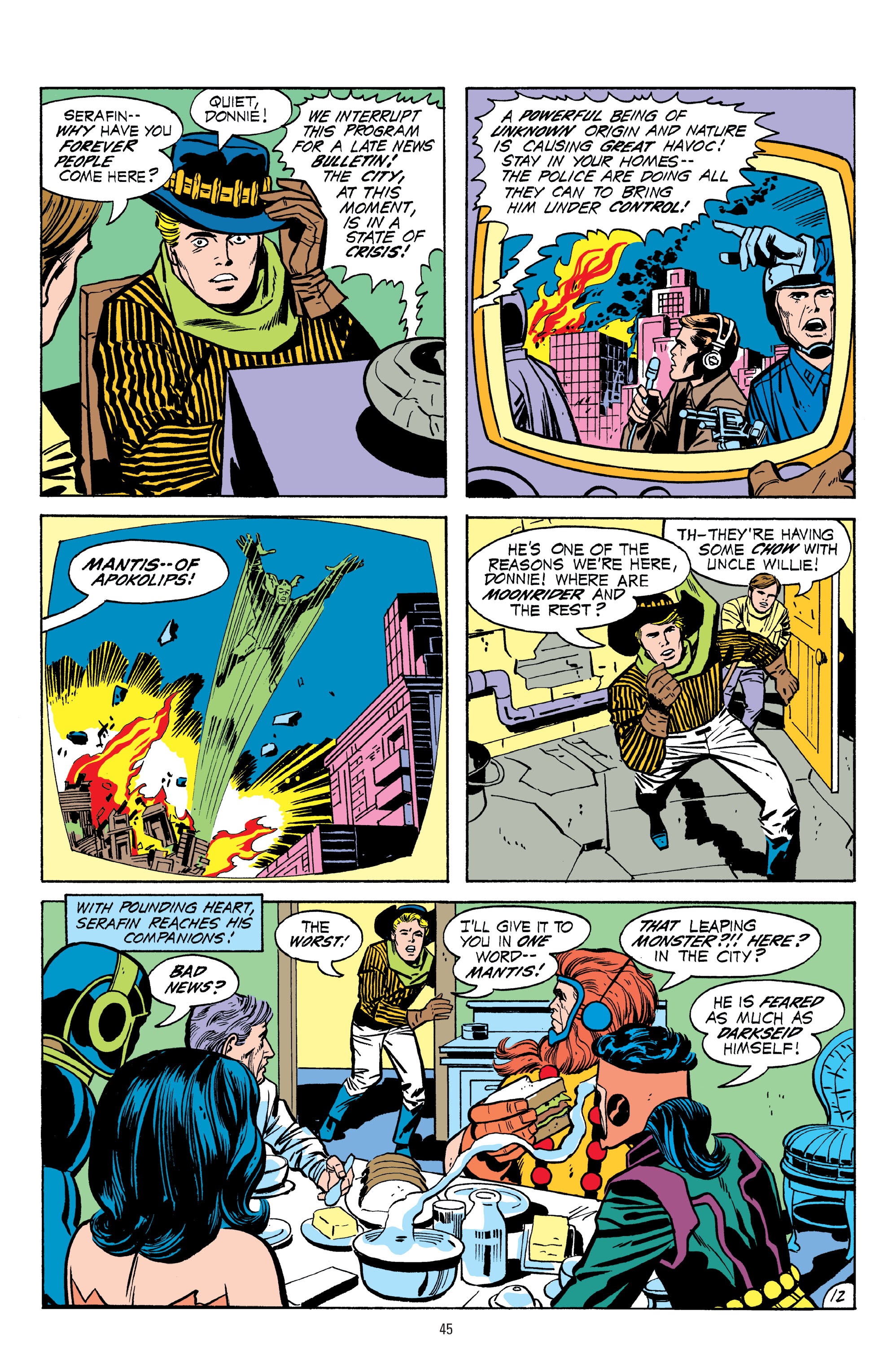 Read online The Forever People comic -  Issue # _TPB  by Jack Kirby (Part 1) - 45