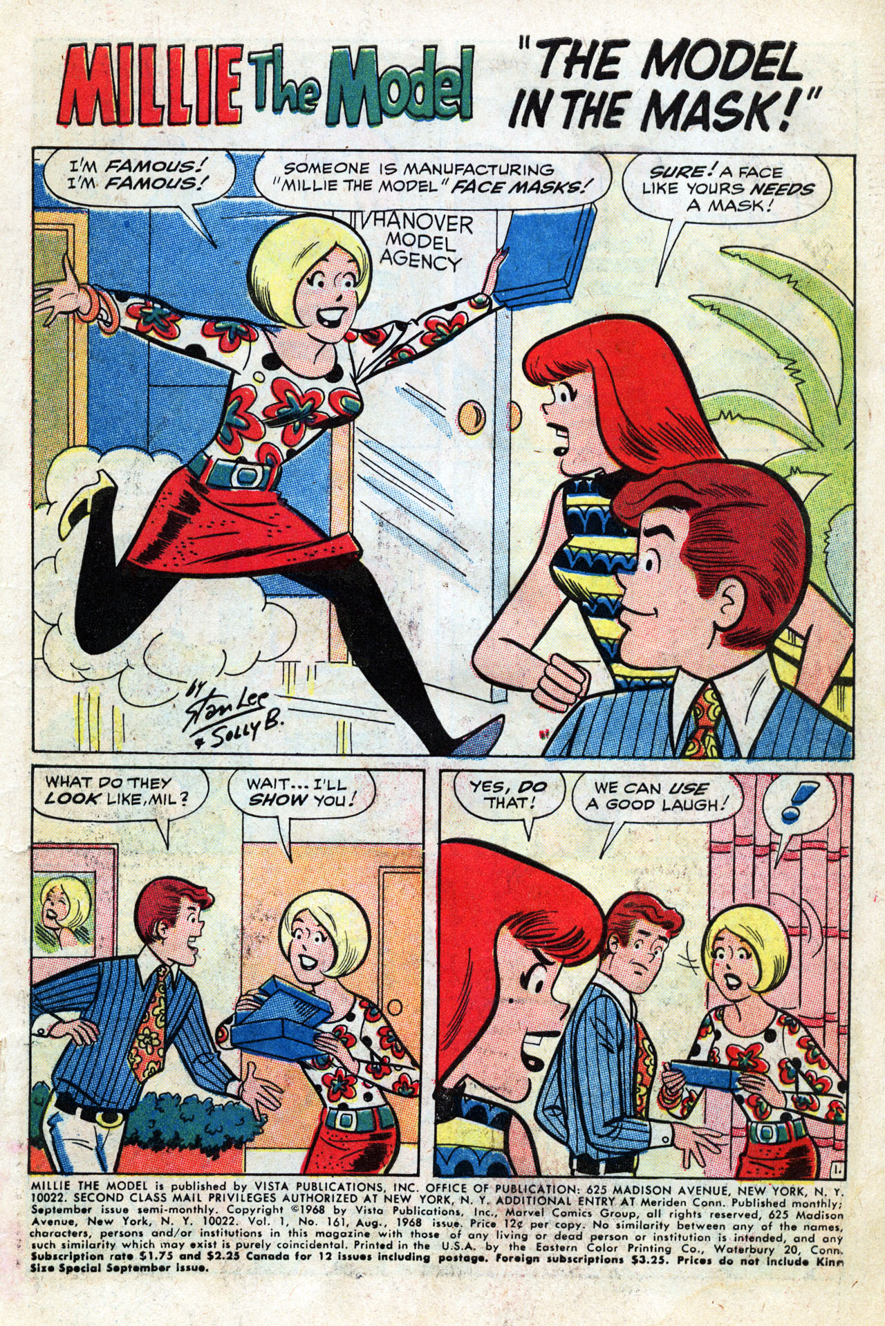 Read online Millie the Model comic -  Issue #161 - 3