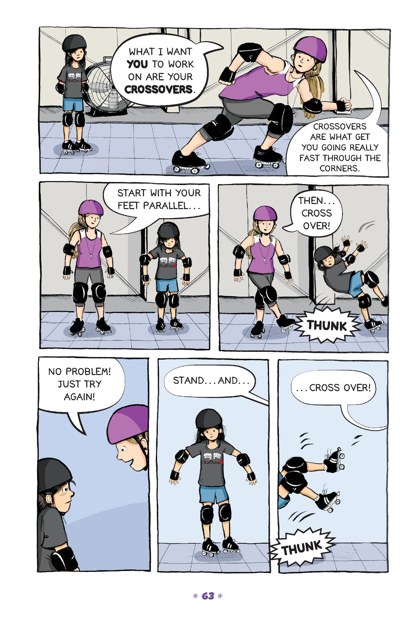 Read online Roller Girl comic -  Issue # TPB (Part 1) - 60