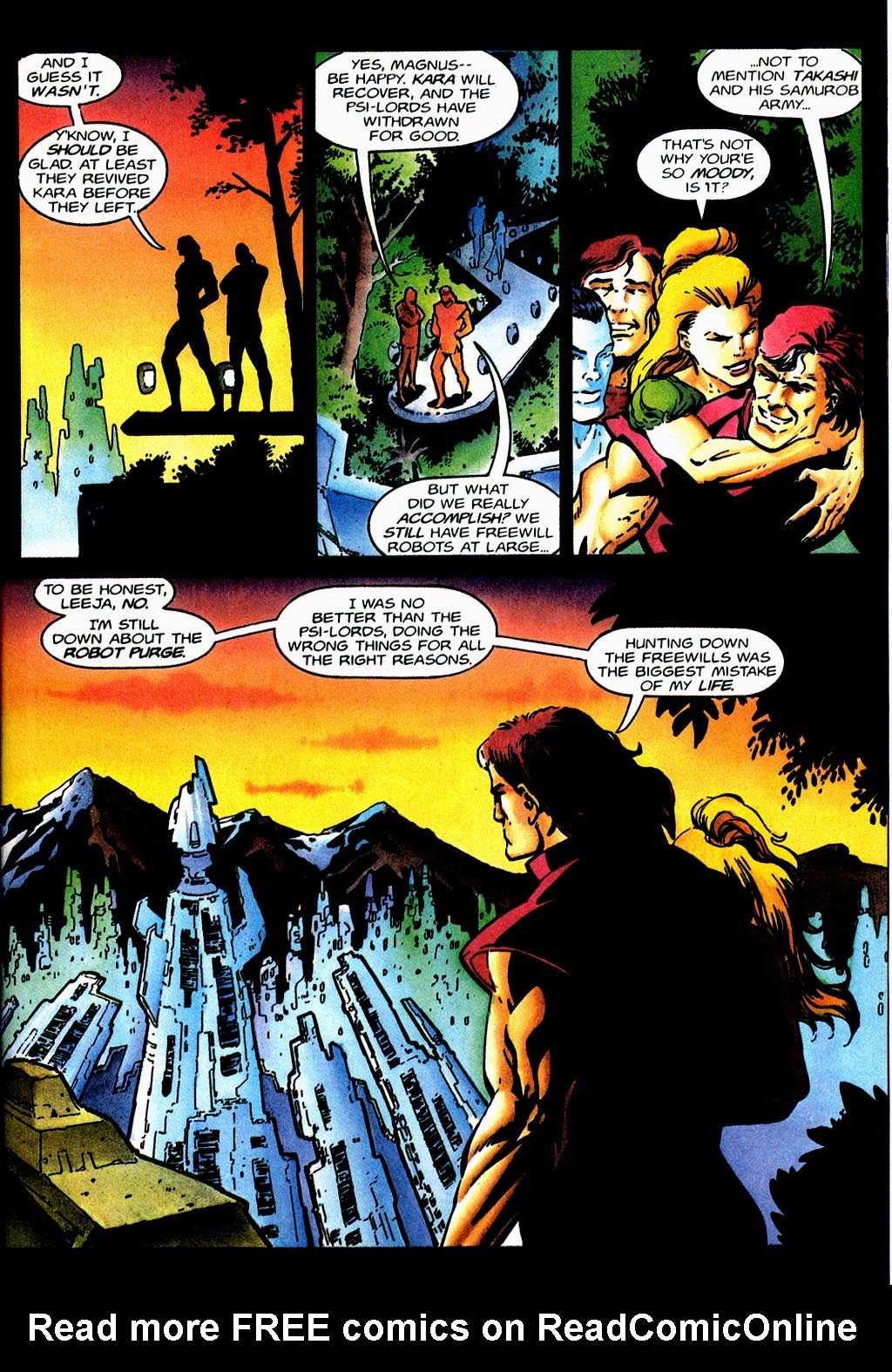 Read online Magnus Robot Fighter (1991) comic -  Issue #54 - 20