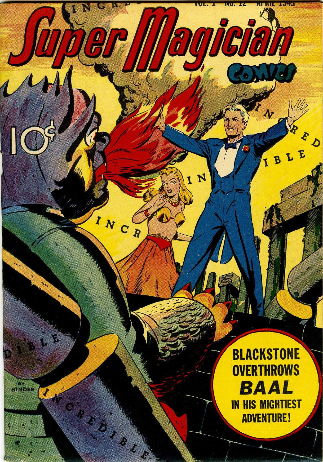 Read online Super-Magician Comics comic -  Issue #12 - 1