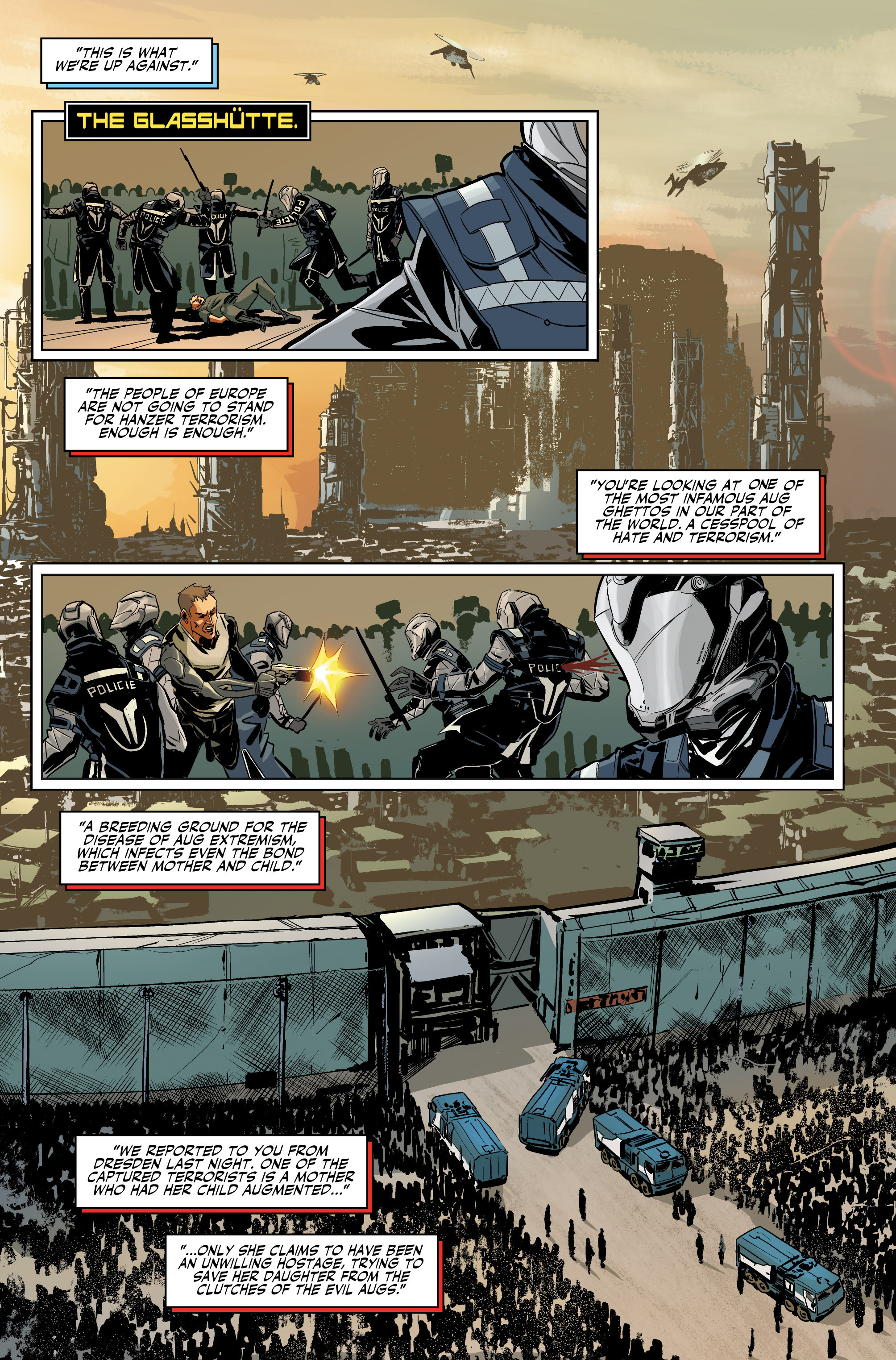 Read online Deus Ex: Children's Crusade comic -  Issue #3 - 10