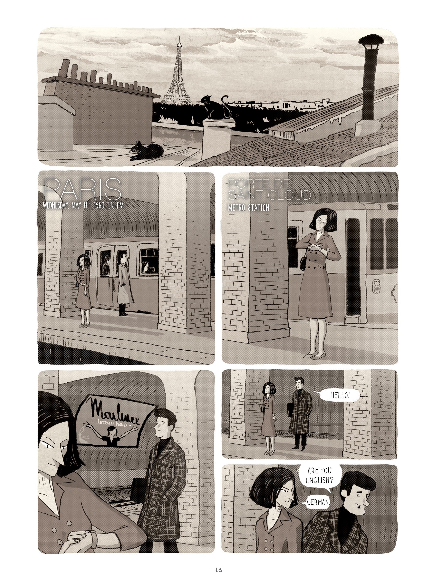 Read online For Justice: The Serge & Beate Klarsfeld Story comic -  Issue # TPB (Part 1) - 17
