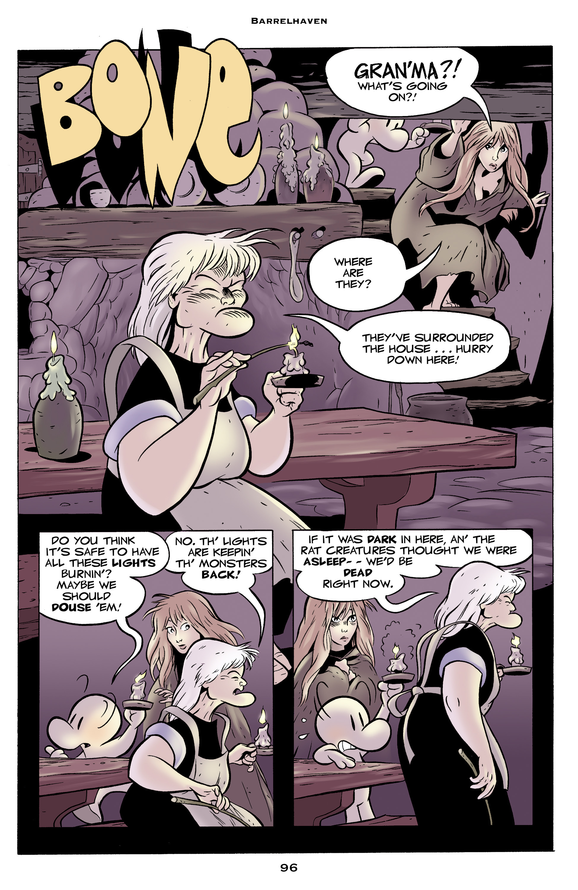 Read online Bone: Out From Boneville comic -  Issue # TPB - 96