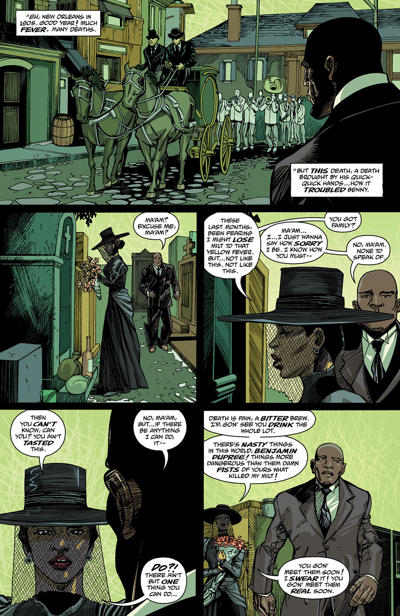 Read online Dominique Laveau: Voodoo Child comic -  Issue #6 - 6